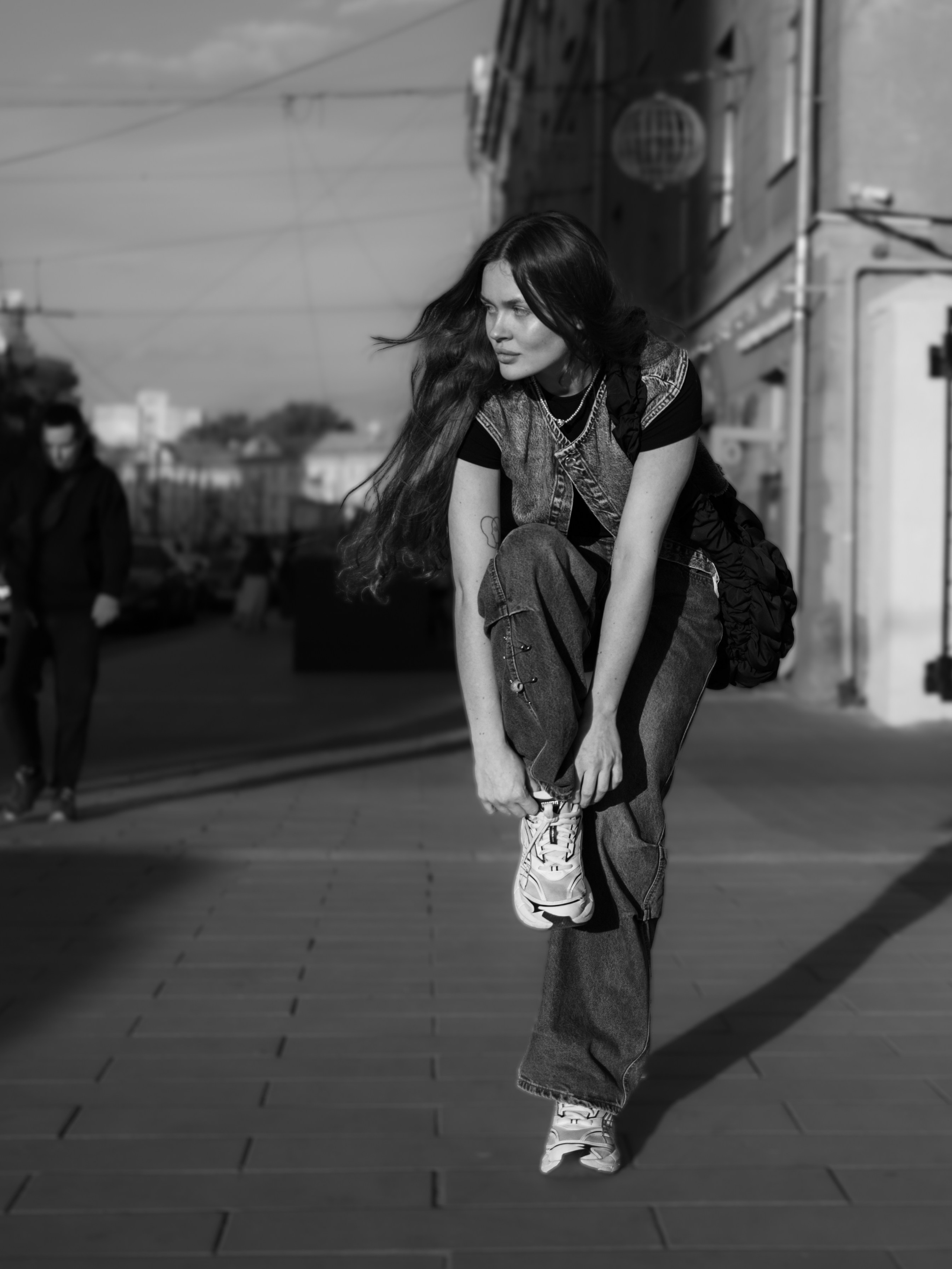 Богиня денима в городе. ElizabetArt — фотограф в Воронеже Елизавета Хлусова