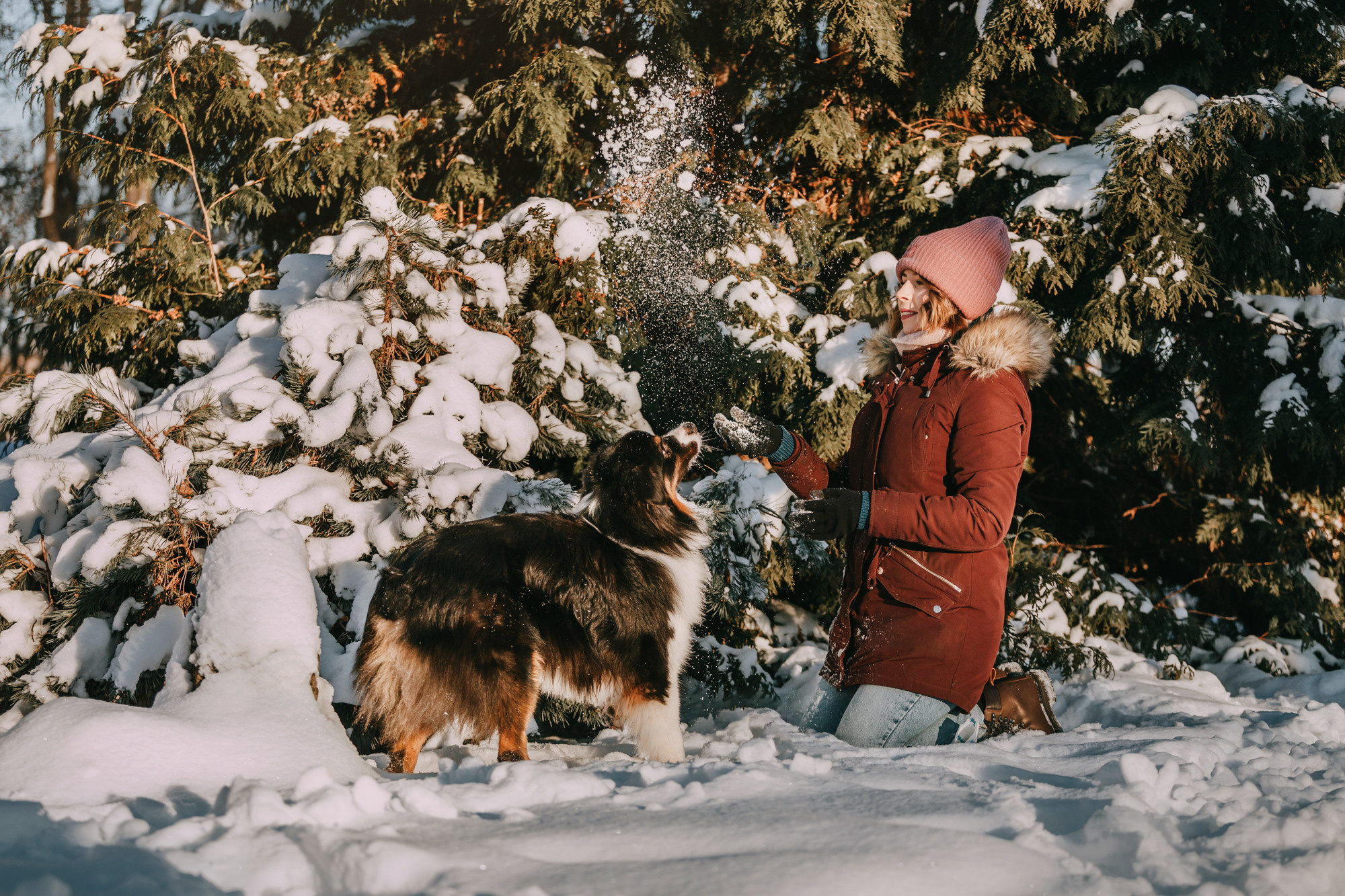 Анна и Чарли. Фотограф-анималист Елена Радченко, Москва