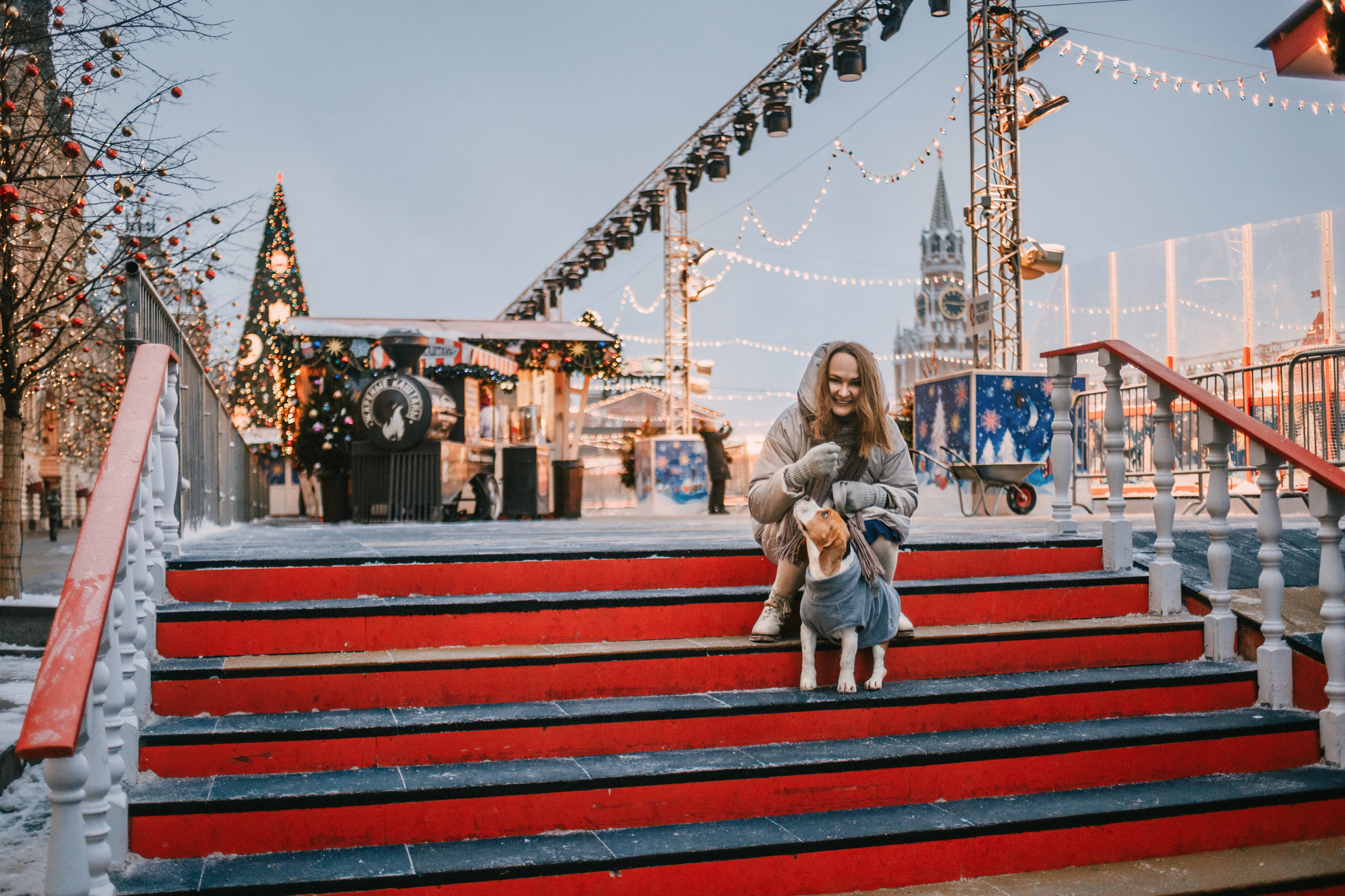 Марина и Дэй. Фотограф-анималист Елена Радченко, Москва