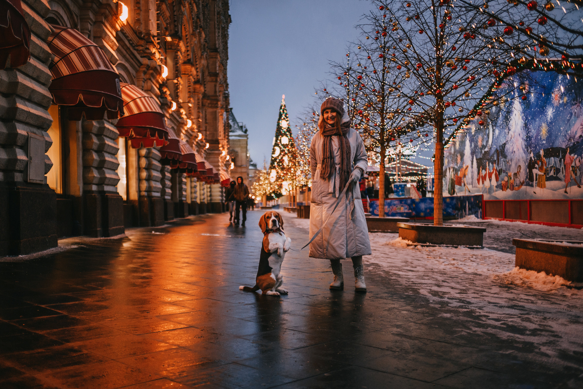 Марина и Дэй. Фотограф-анималист Елена Радченко, Москва