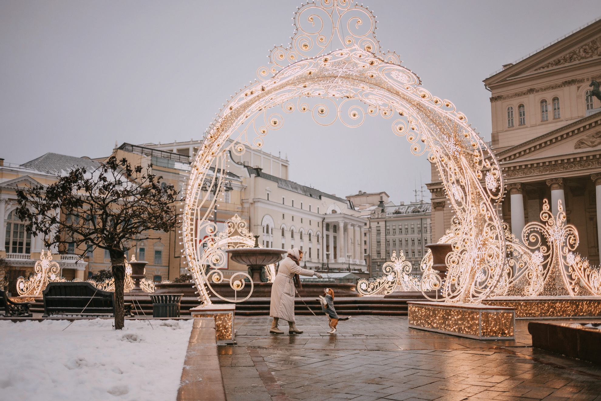 Марина и Дэй. Фотограф-анималист Елена Радченко, Москва