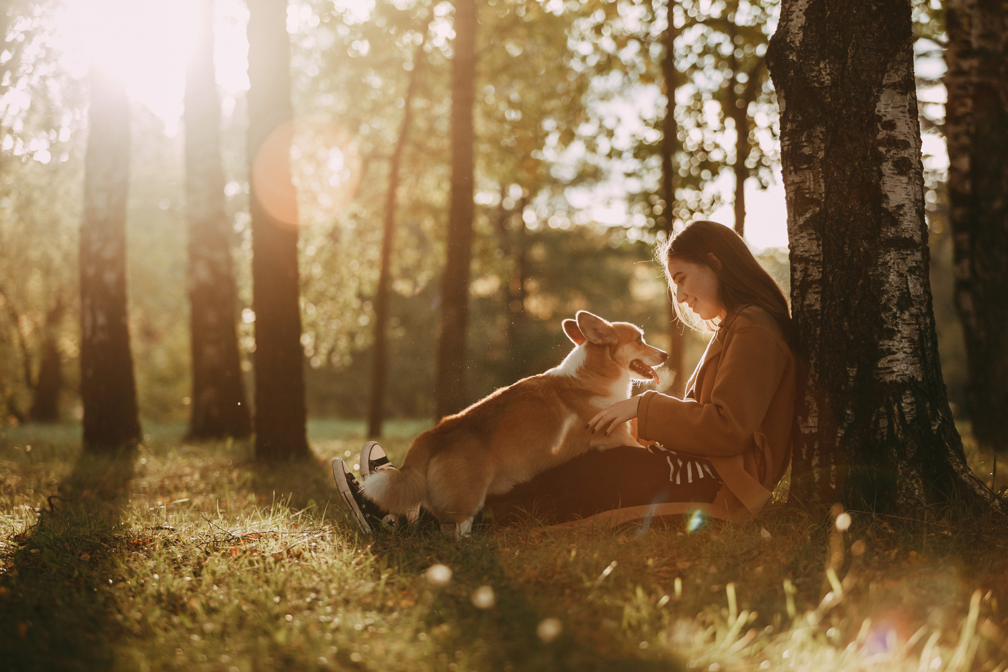 Настя и Пумба. Фотограф-анималист Елена Радченко, Москва