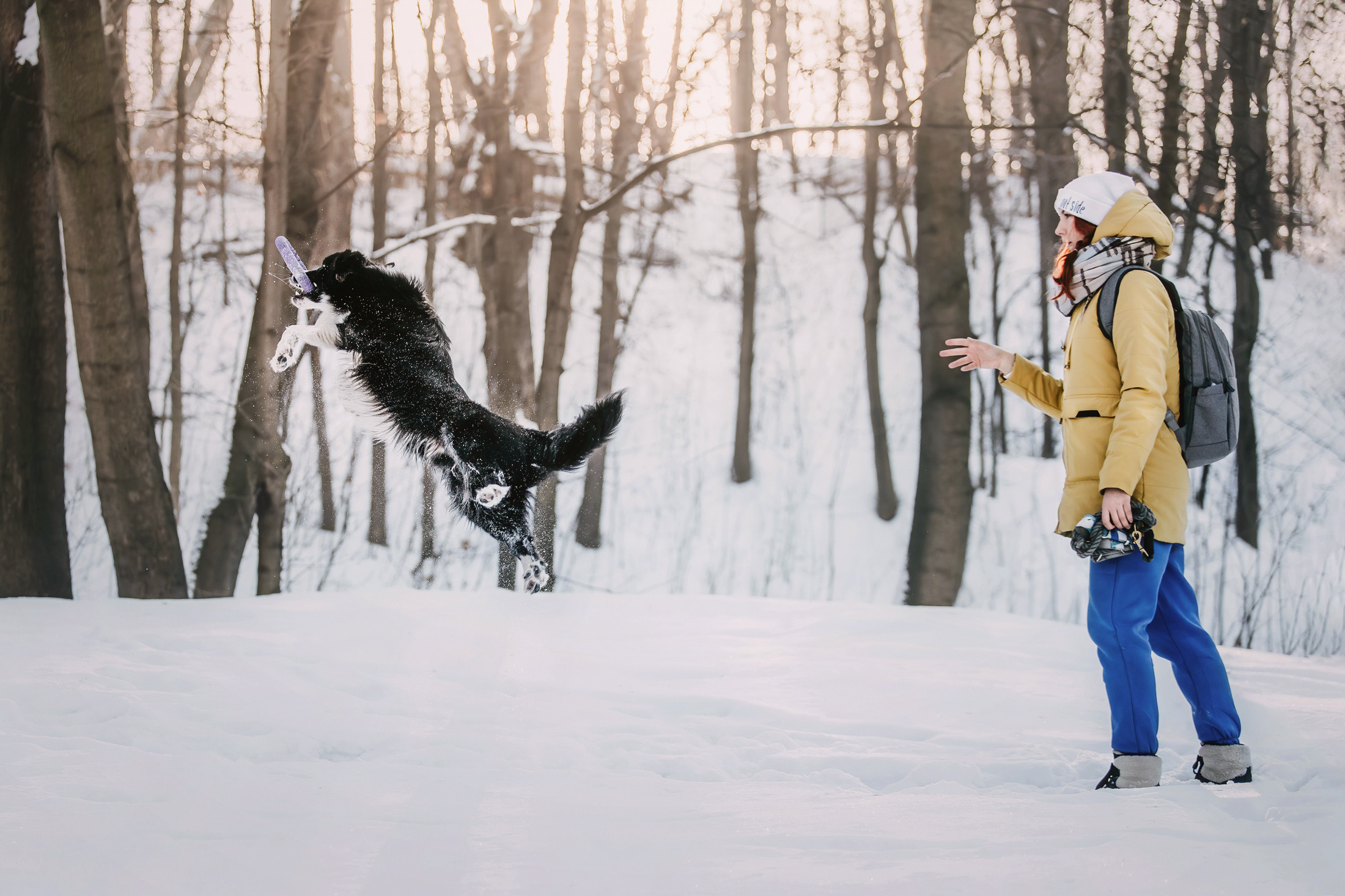 Юля и Маккензи. Фотограф-анималист Елена Радченко, Москва