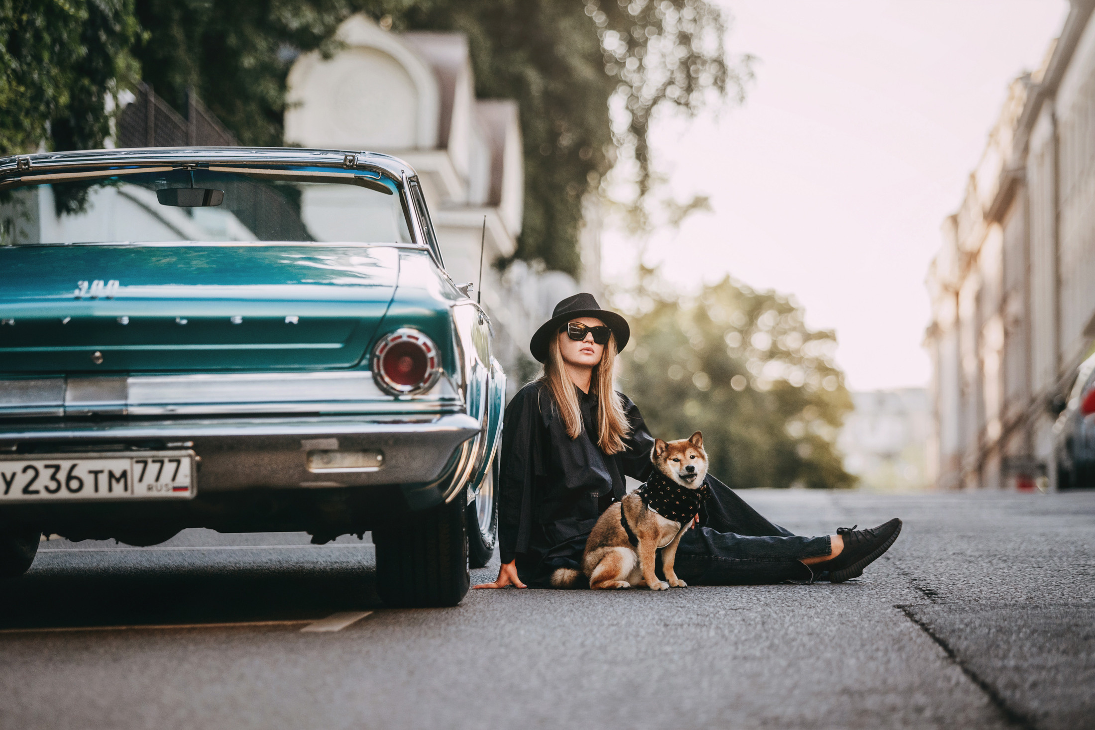 Наталья и Шанти. Фотограф-анималист Елена Радченко, Москва