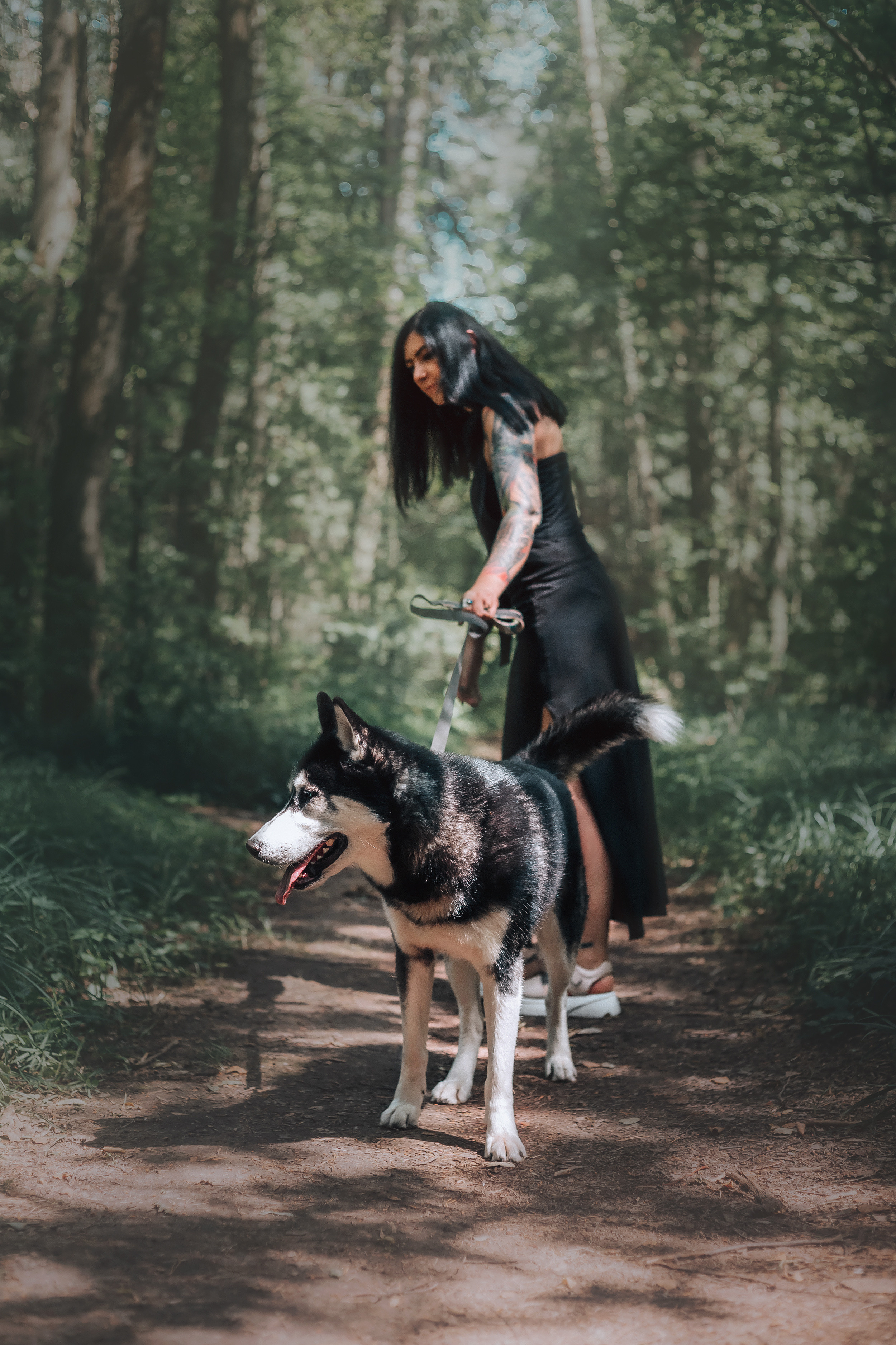 Настя и Норд. Фотограф-анималист Елена Радченко, Москва