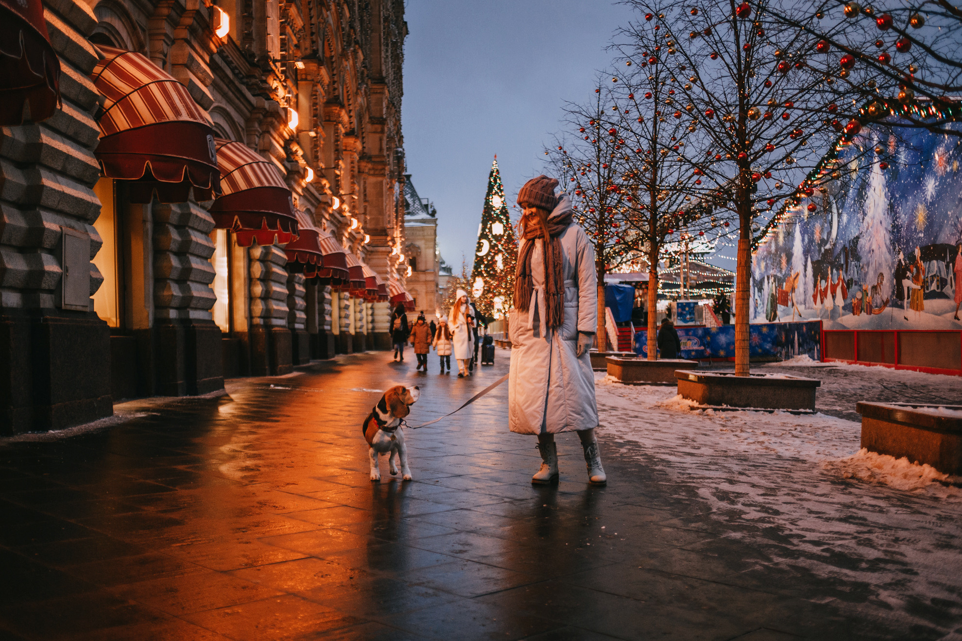 Марина и Дэй. Фотограф-анималист Елена Радченко, Москва