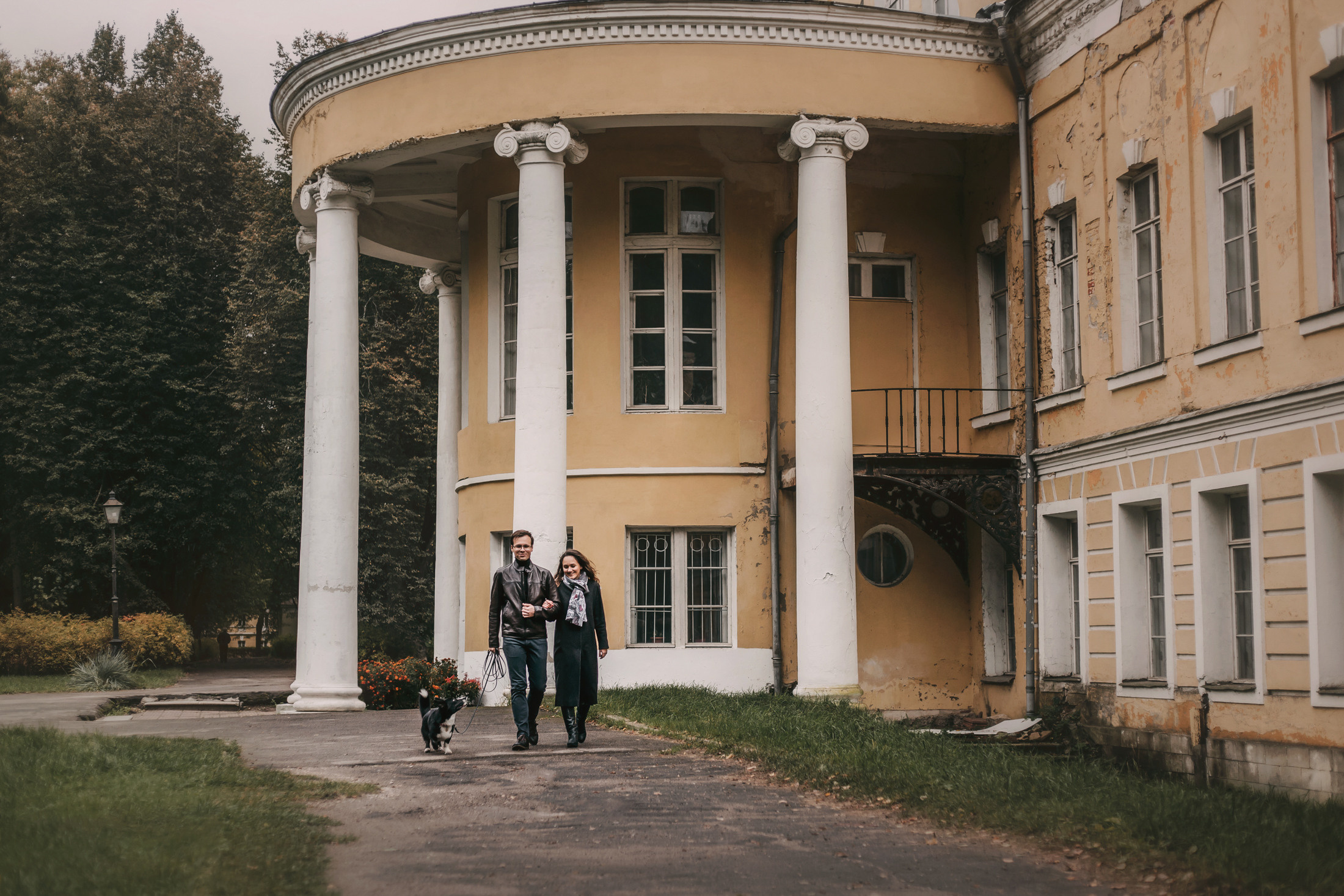 Андрей, Надя и Тара. Фотограф-анималист Елена Радченко, Москва