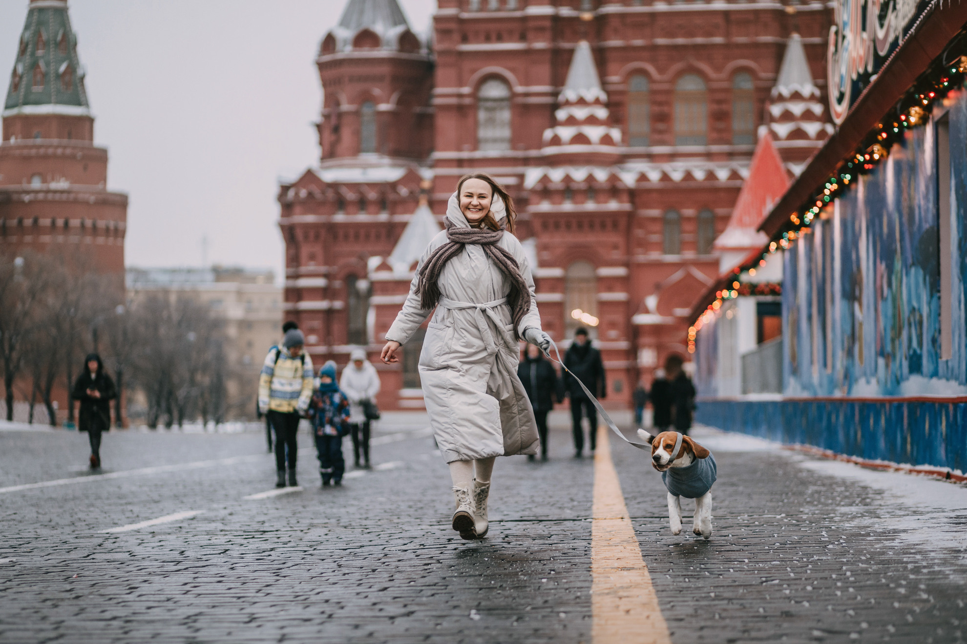 Марина и Дэй. Фотограф-анималист Елена Радченко, Москва