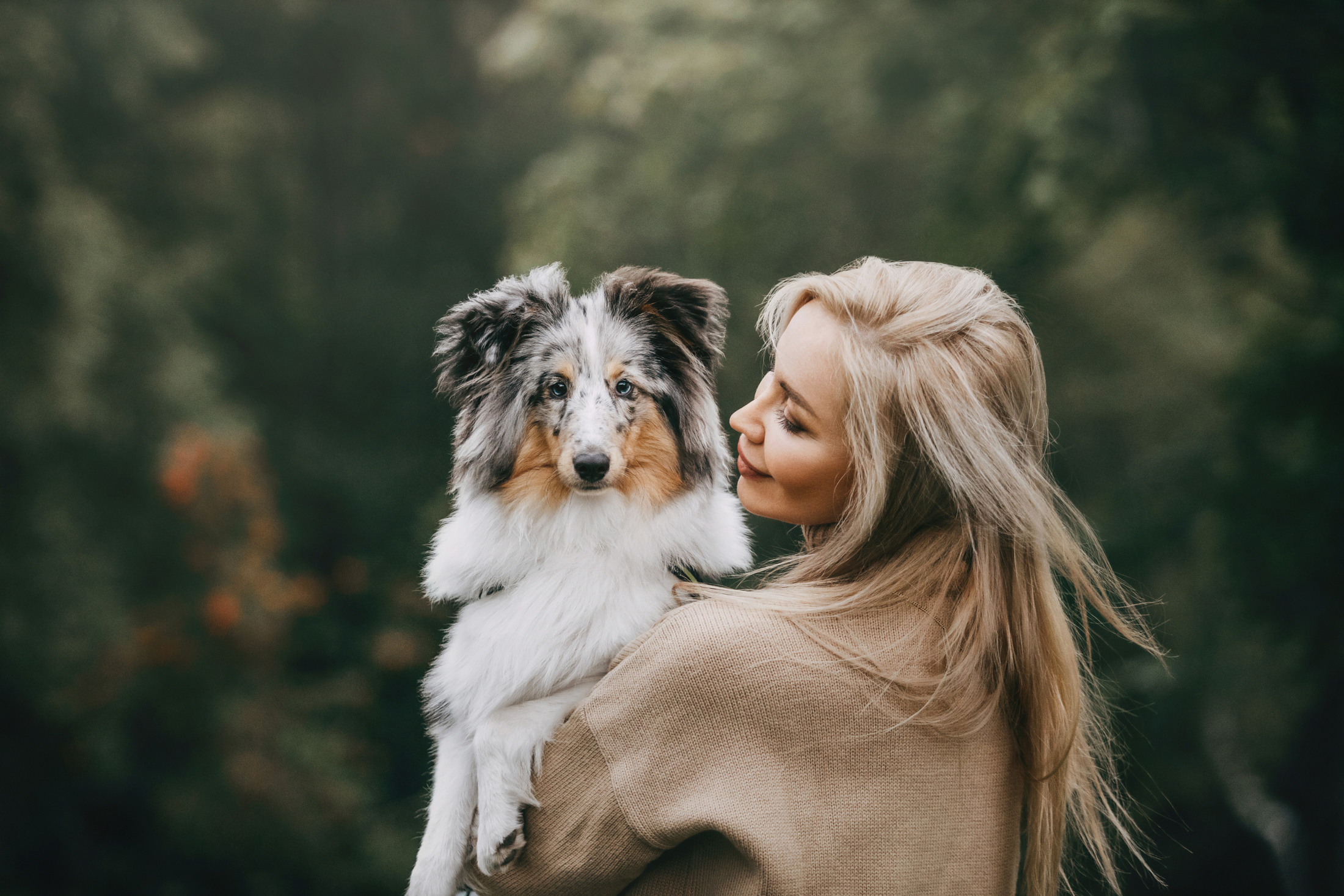Катя и Соломон. Фотограф-анималист Елена Радченко, Москва