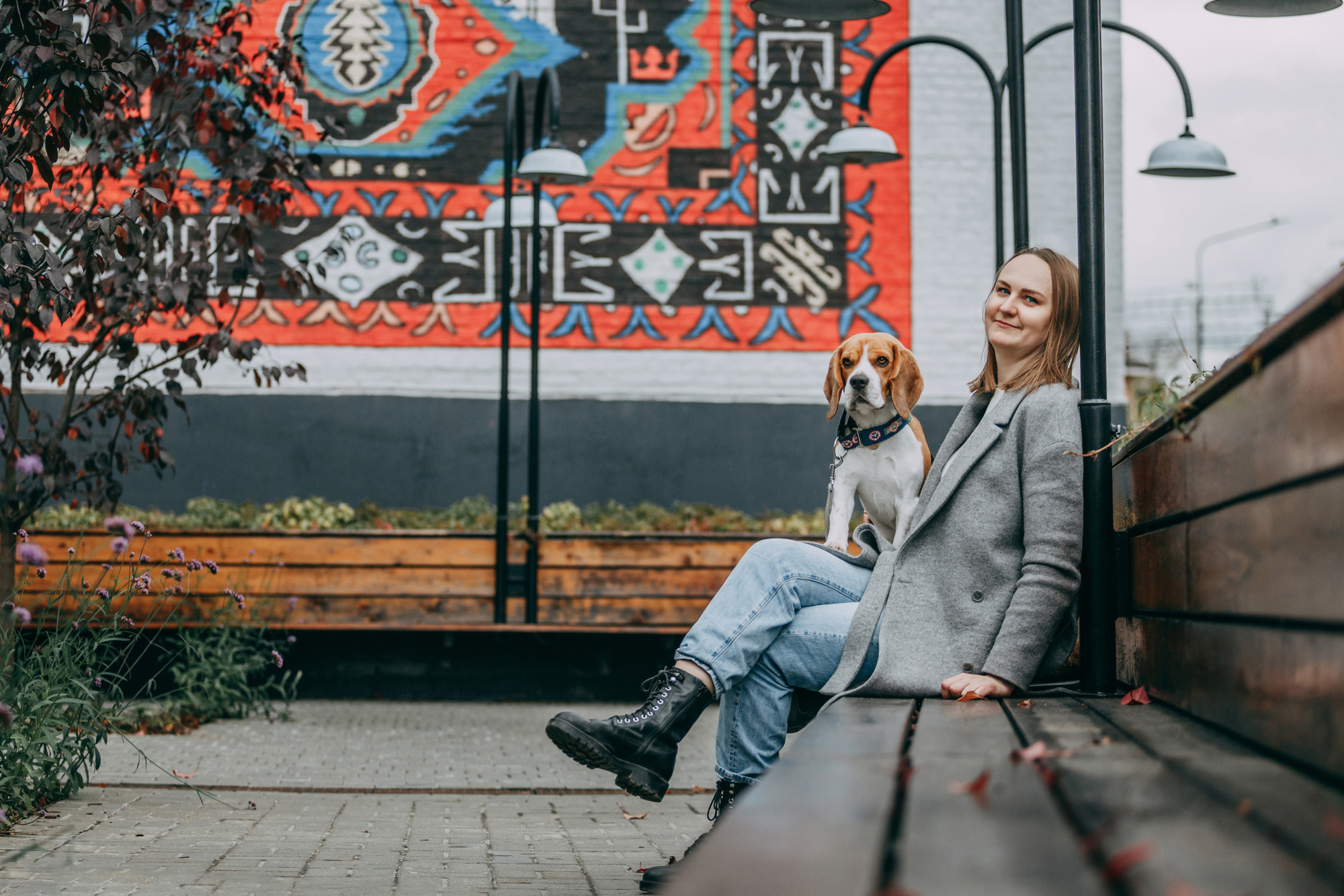 Марина и Дэй. Фотограф-анималист Елена Радченко, Москва