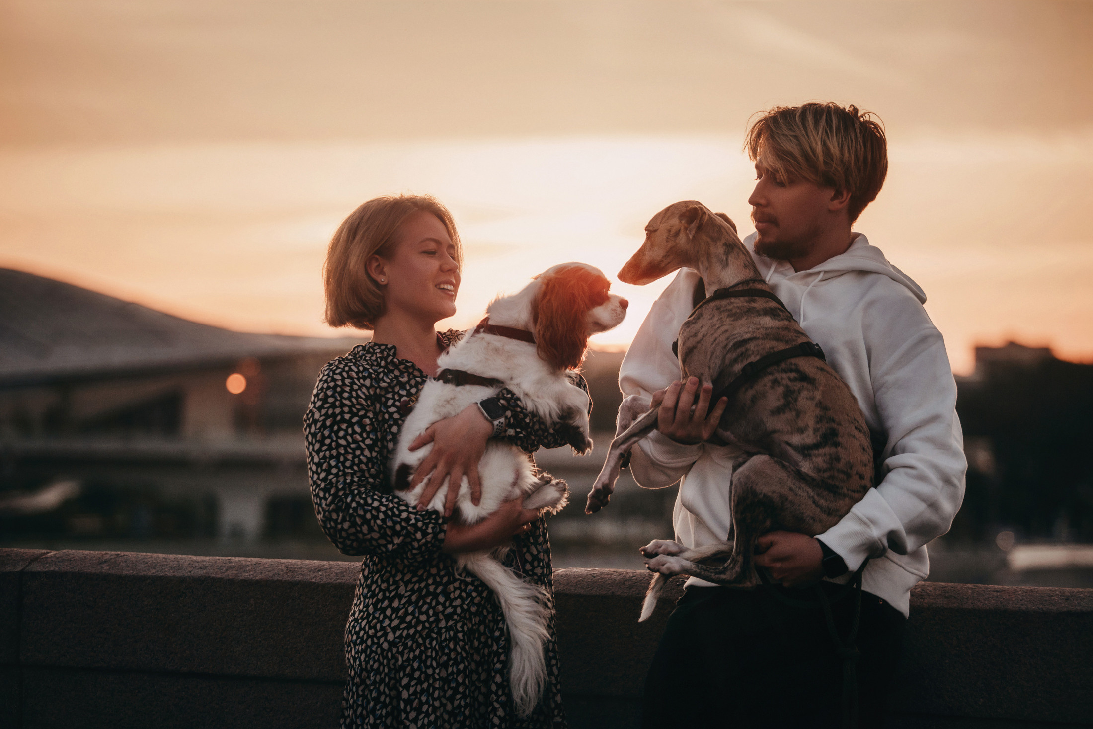 Никита, Катя, Стэн и Марвел. Фотограф-анималист Елена Радченко, Москва