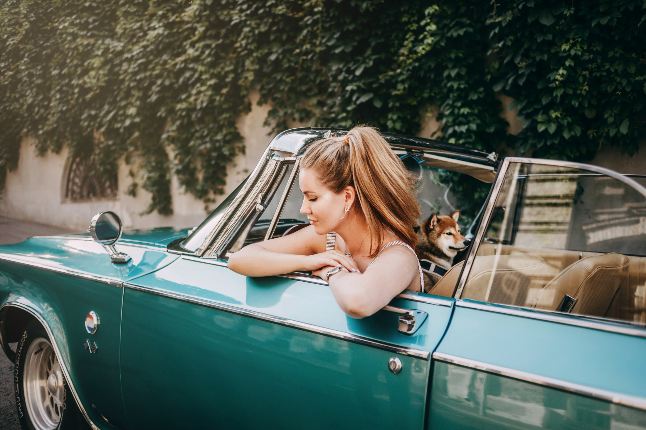 Наталья и Шанти. Фотограф-анималист Елена Радченко, Москва