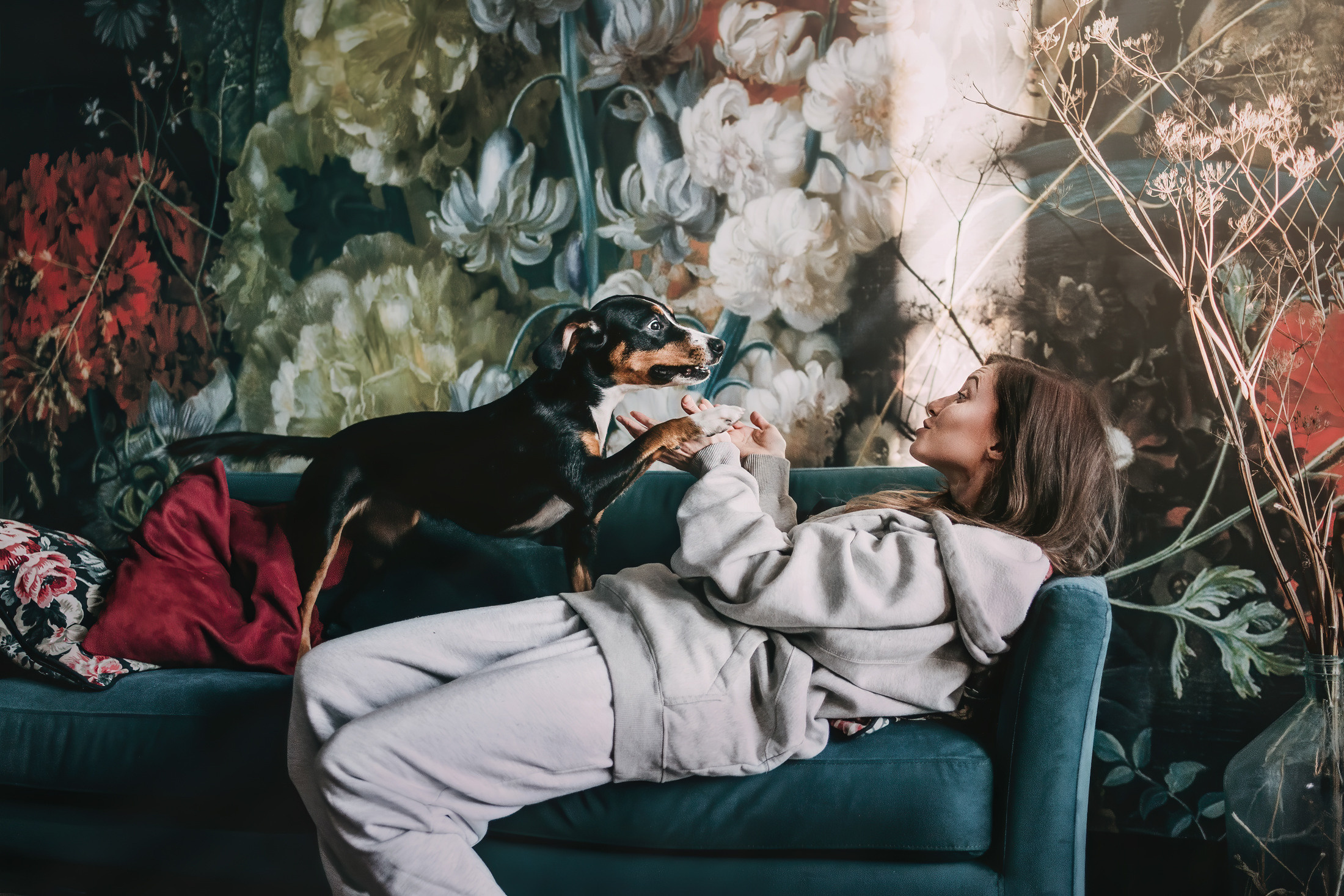 Аня и Пикси. Фотограф-анималист Елена Радченко, Москва