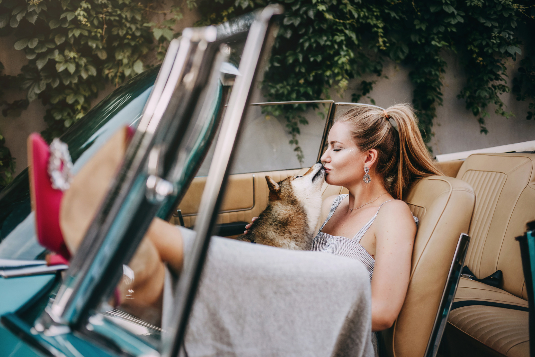 Наталья и Шанти. Фотограф-анималист Елена Радченко, Москва