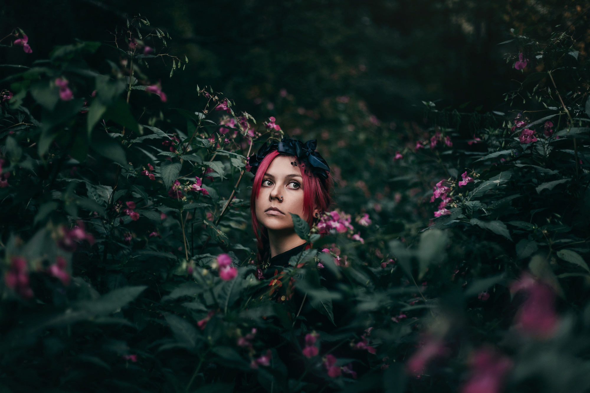 Маша в лесу. Фотограф-анималист Елена Радченко, Москва