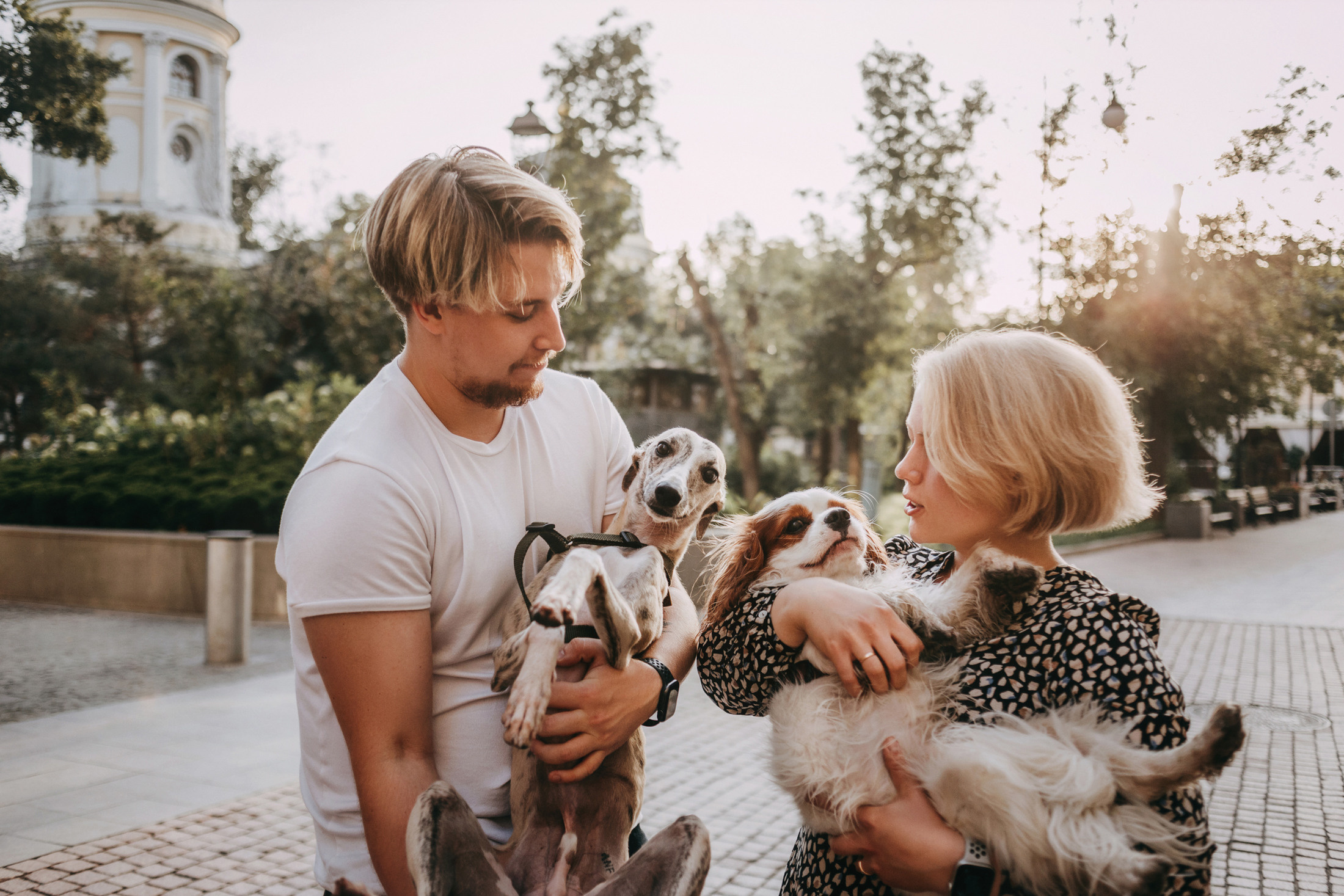 Никита, Катя, Стэн и Марвел. Фотограф-анималист Елена Радченко, Москва