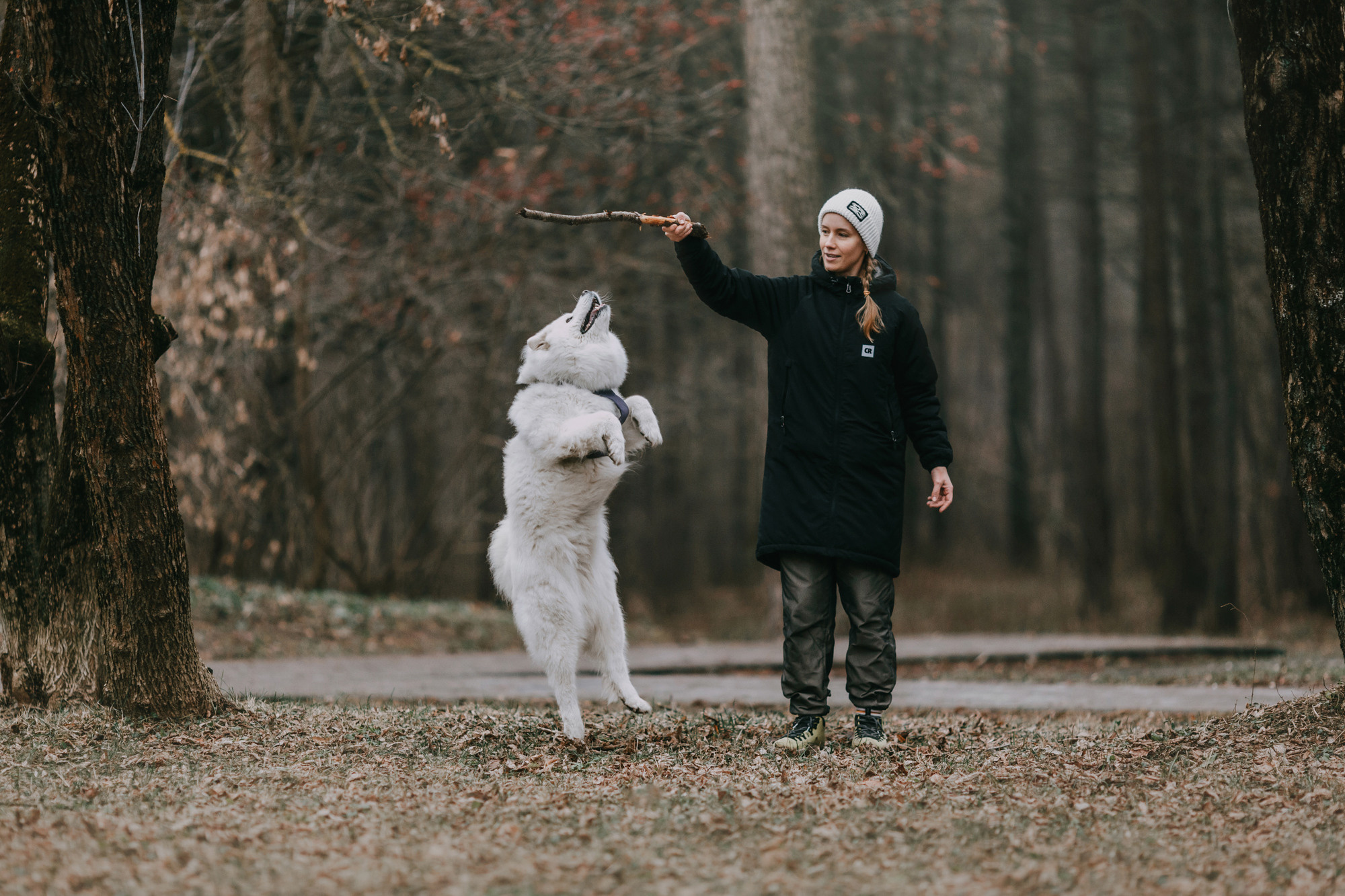 Маша и Уна. Фотограф-анималист Елена Радченко, Москва