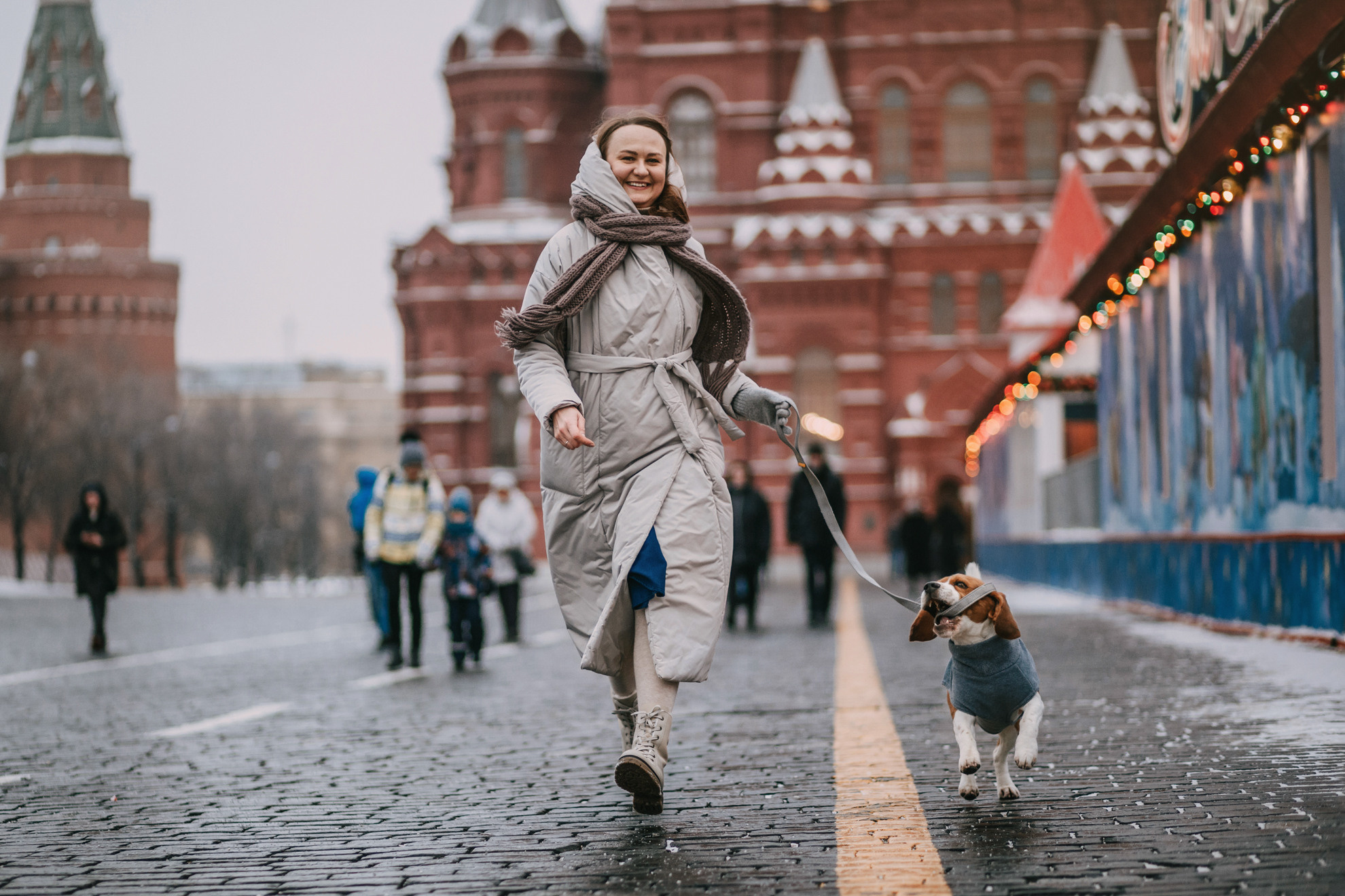 Марина и Дэй. Фотограф-анималист Елена Радченко, Москва