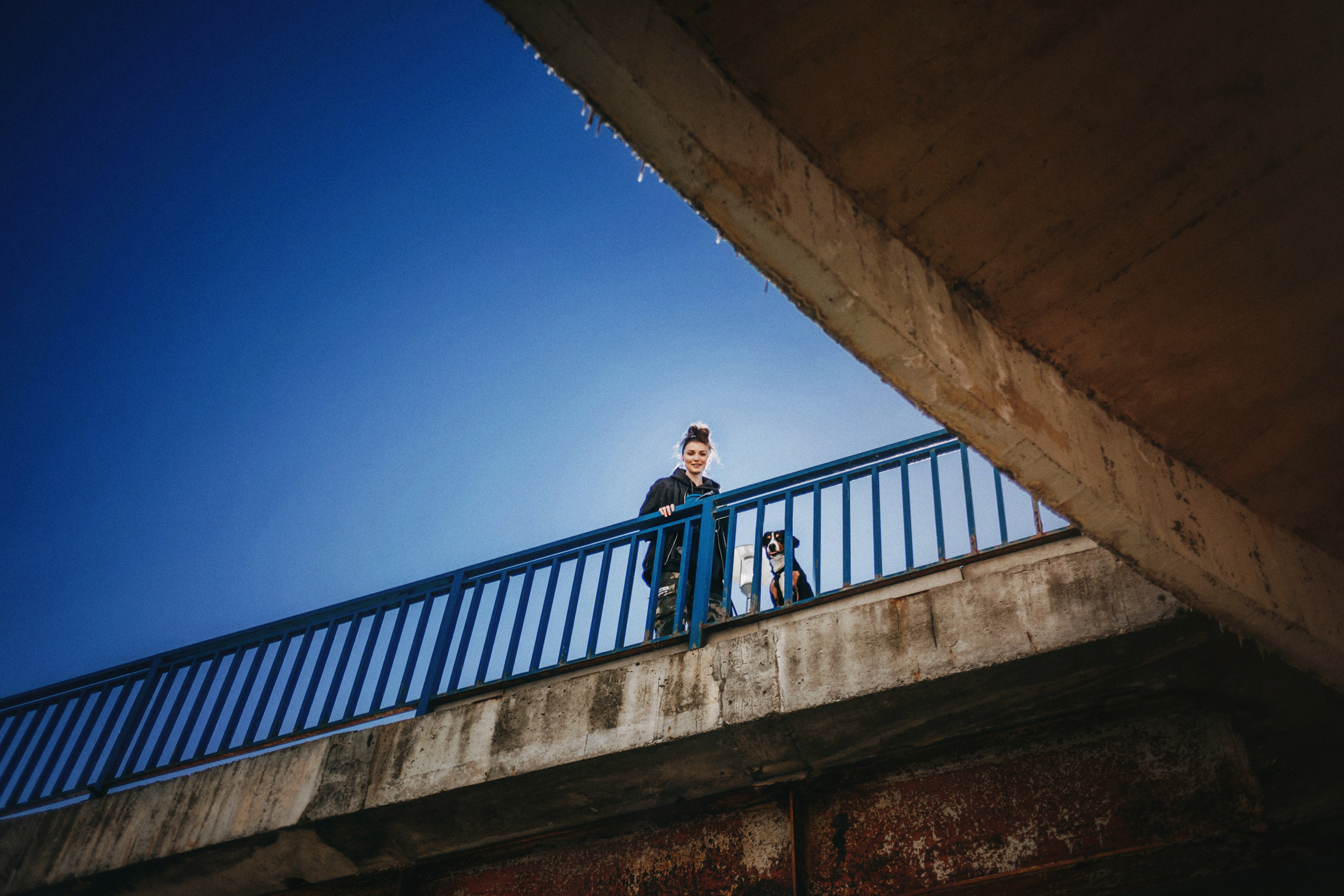 Аня и Вафля. Фотограф-анималист Елена Радченко, Москва