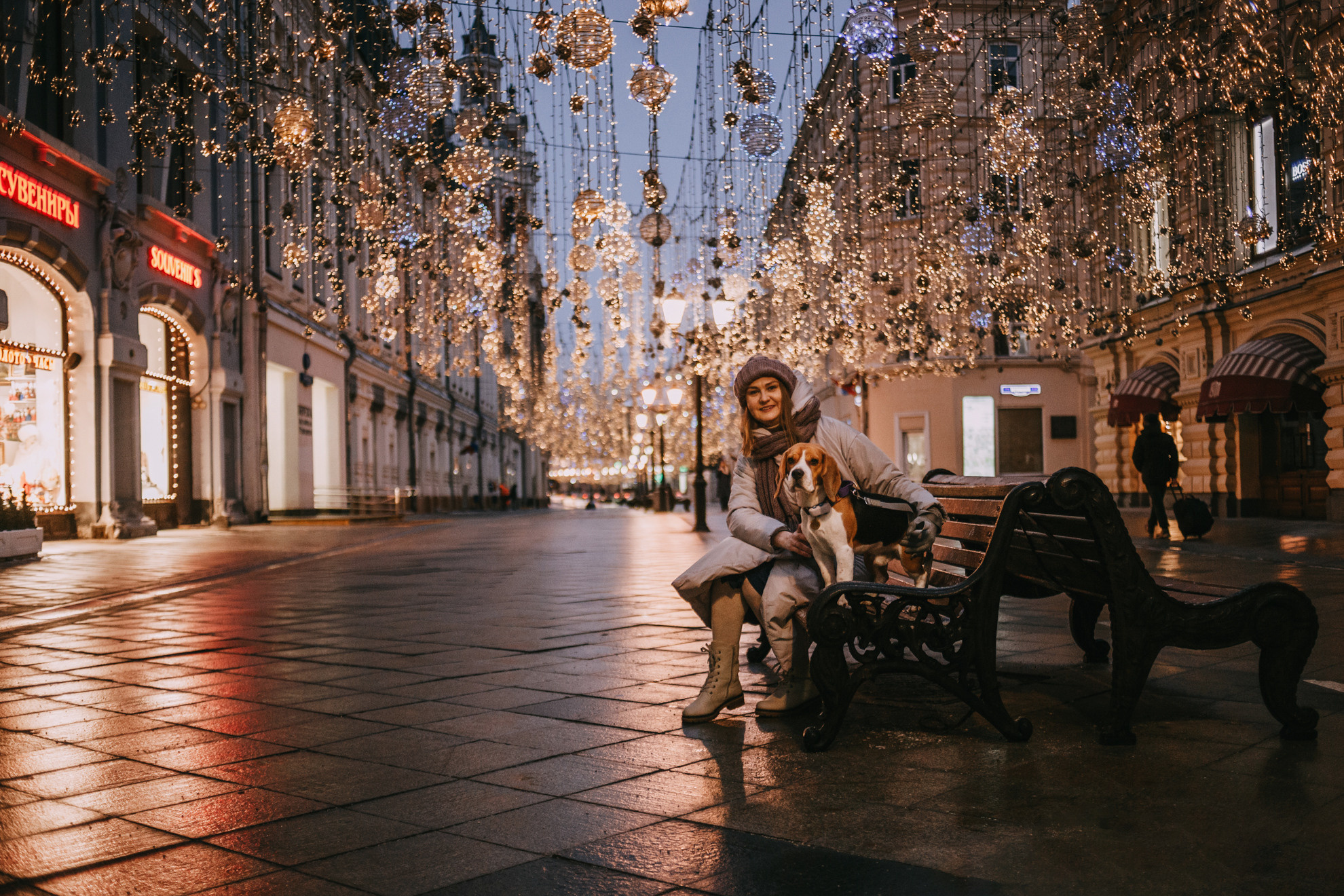 Марина и Дэй. Фотограф-анималист Елена Радченко, Москва