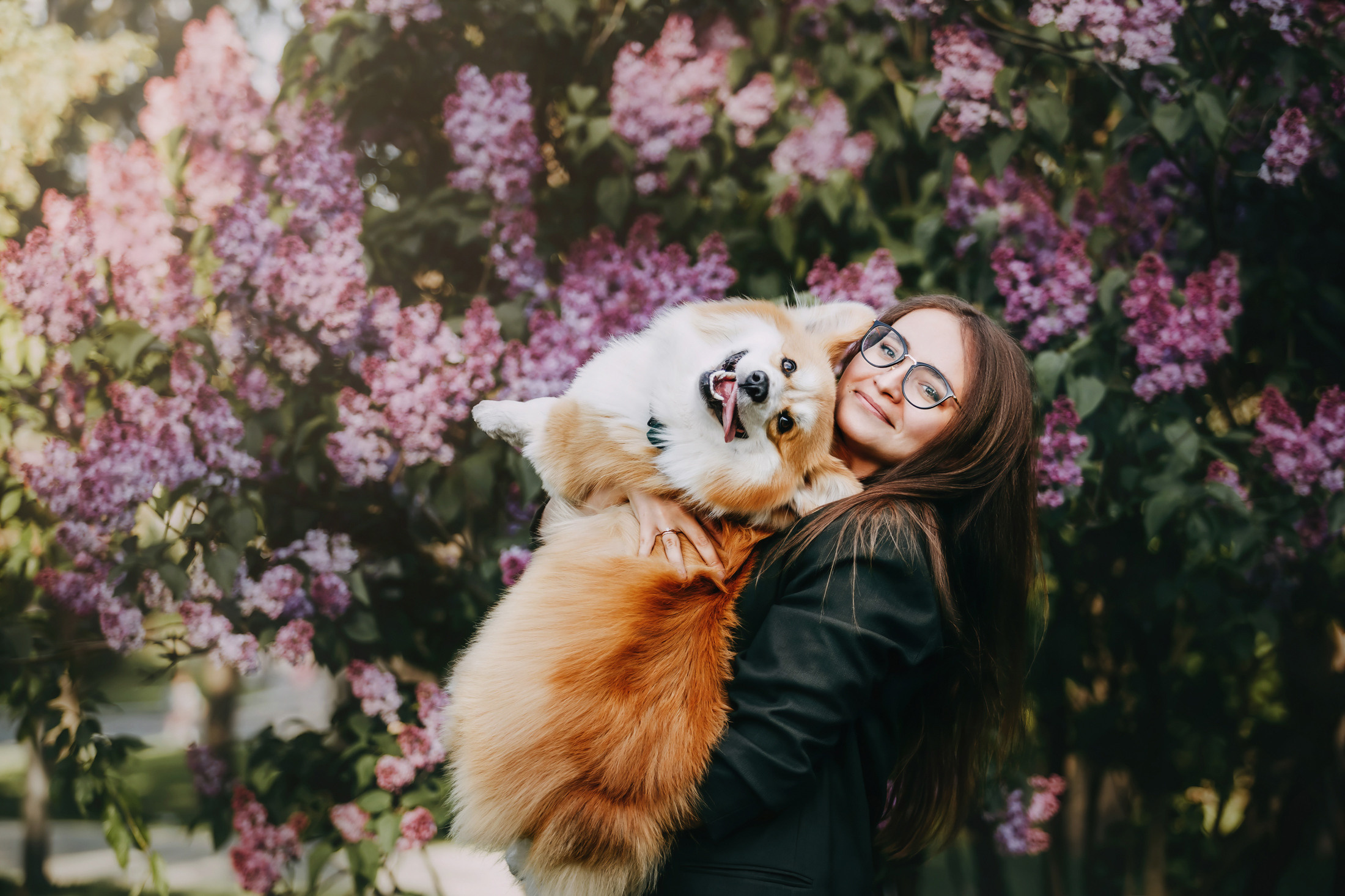 Аня и Винни. Фотограф-анималист Елена Радченко, Москва