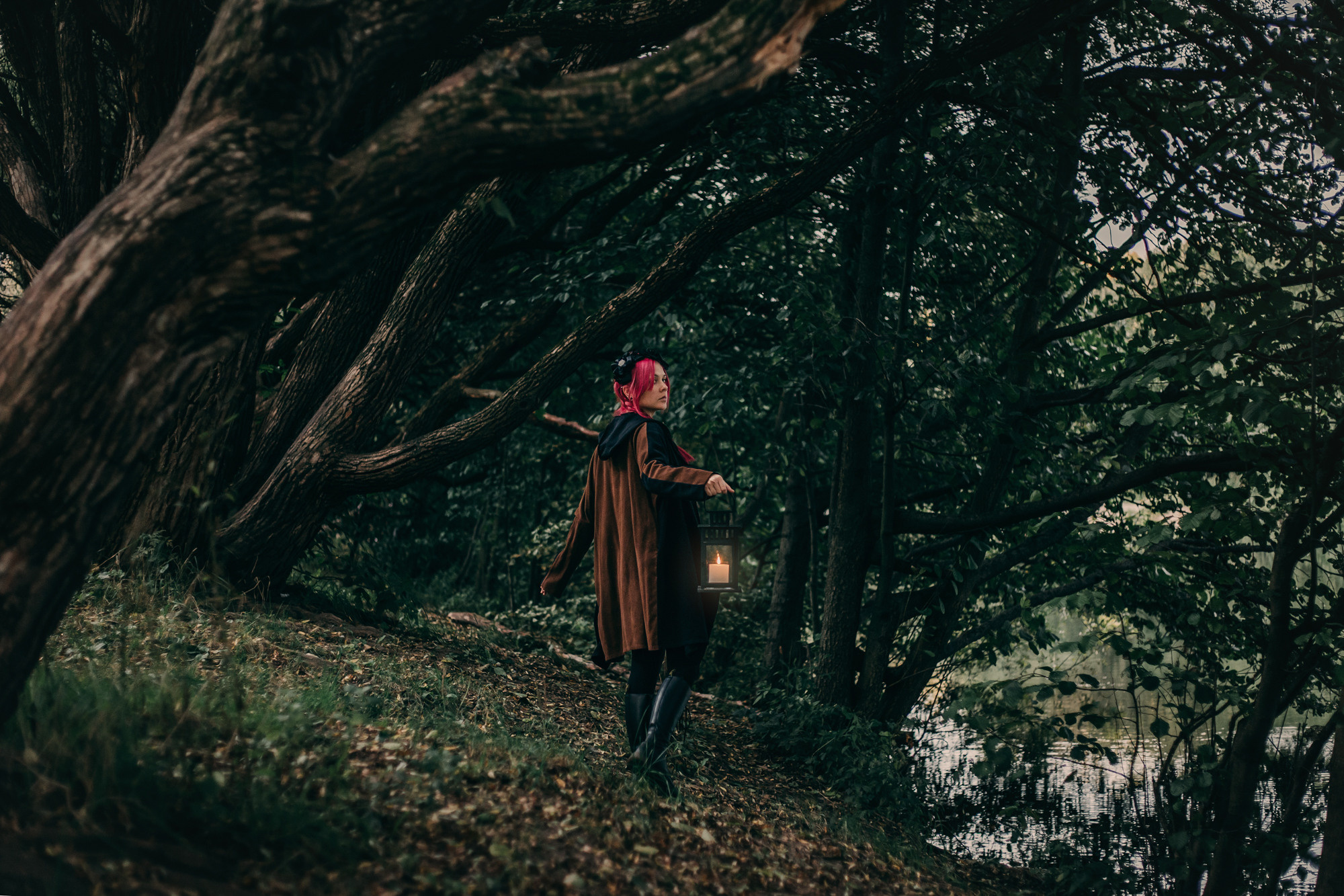 Маша в лесу. Фотограф-анималист Елена Радченко, Москва