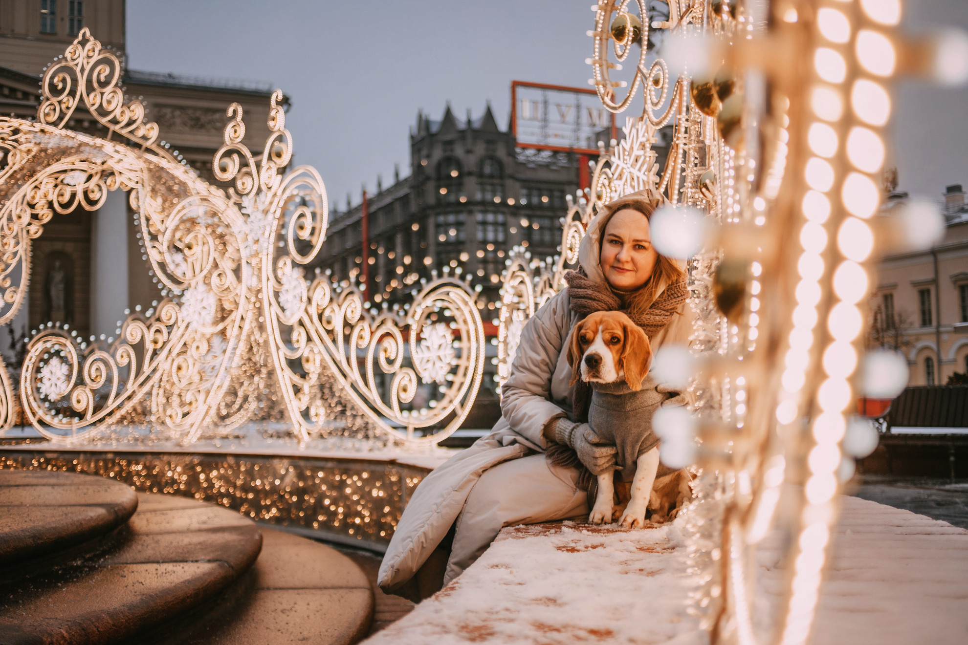 Марина и Дэй. Фотограф-анималист Елена Радченко, Москва