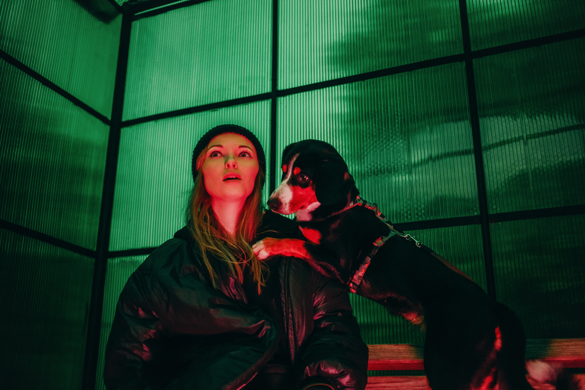 Аня и Вафля. Фотограф-анималист Елена Радченко, Москва