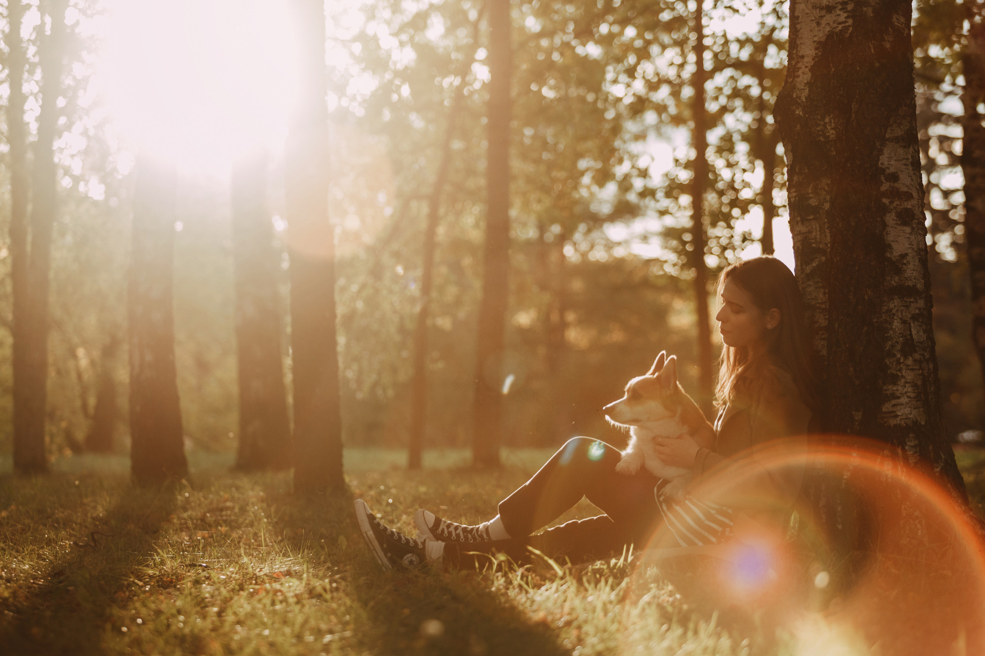 Настя и Пумба. Фотограф-анималист Елена Радченко, Москва