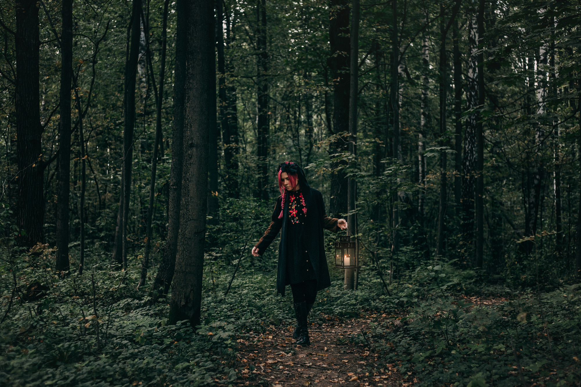 Маша в лесу. Фотограф-анималист Елена Радченко, Москва