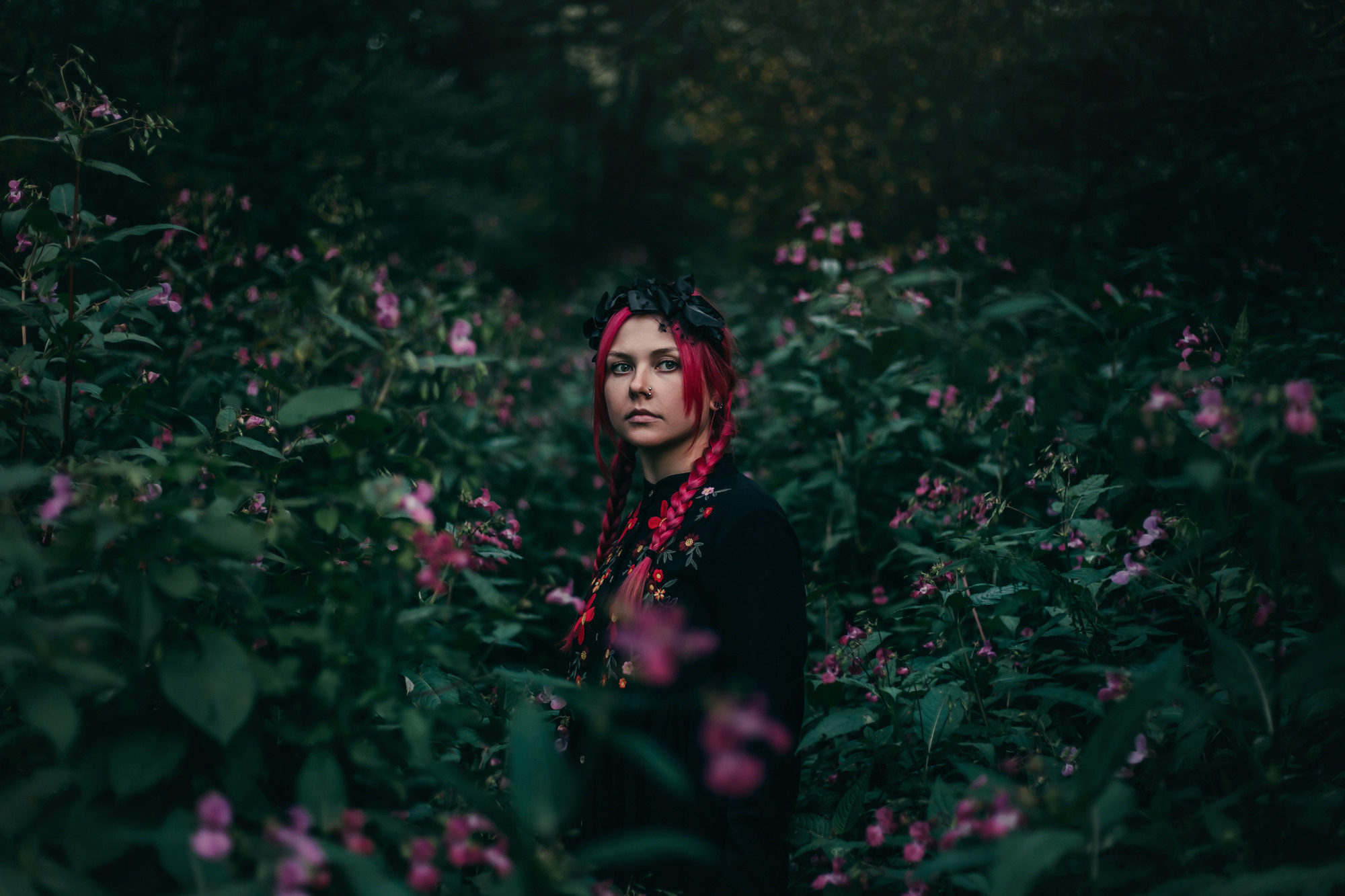 Маша в лесу. Фотограф-анималист Елена Радченко, Москва