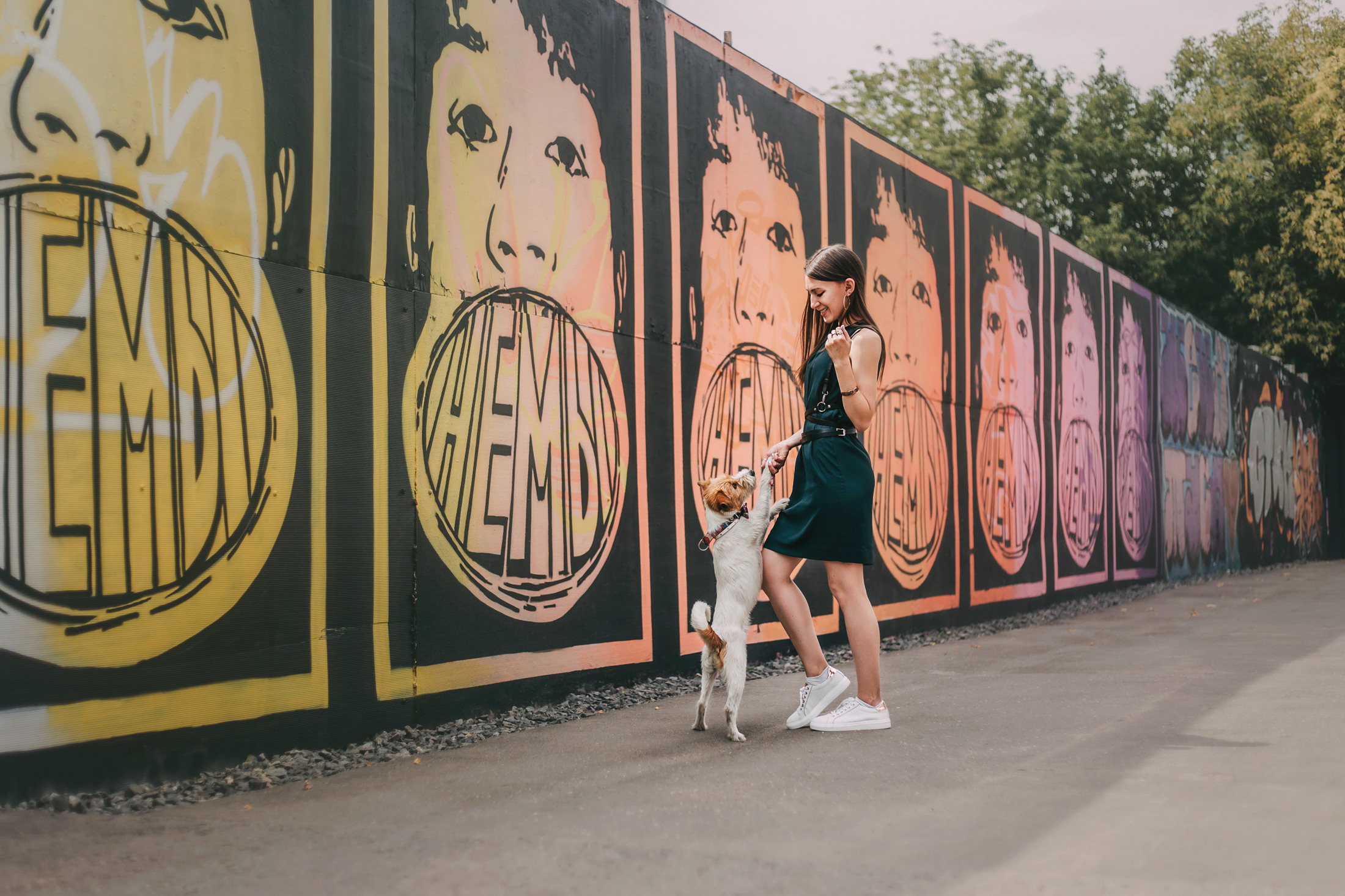 Женя, Марина и Теон. Фотограф-анималист Елена Радченко, Москва