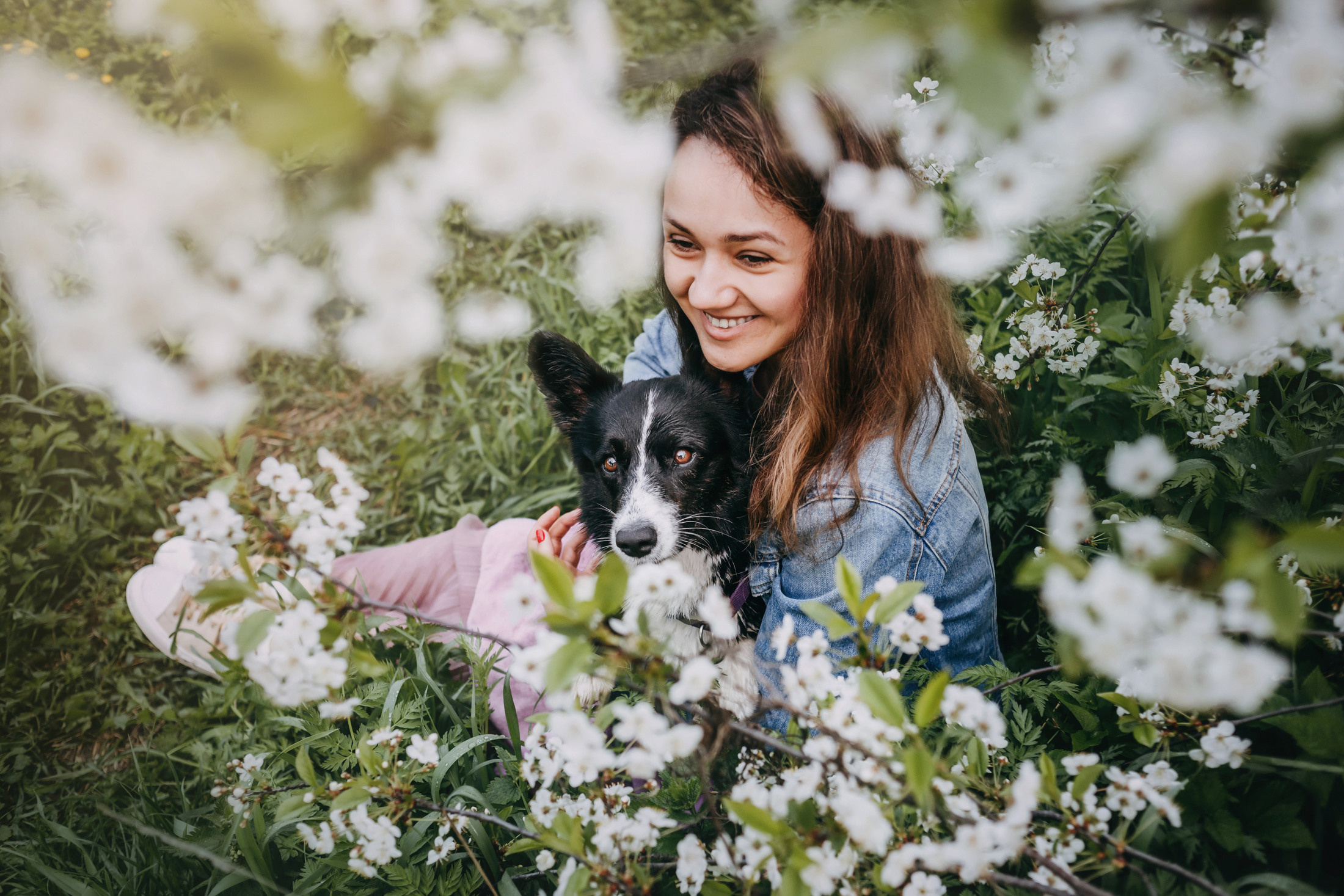 Андрей, Надя и Тара. Фотограф-анималист Елена Радченко, Москва