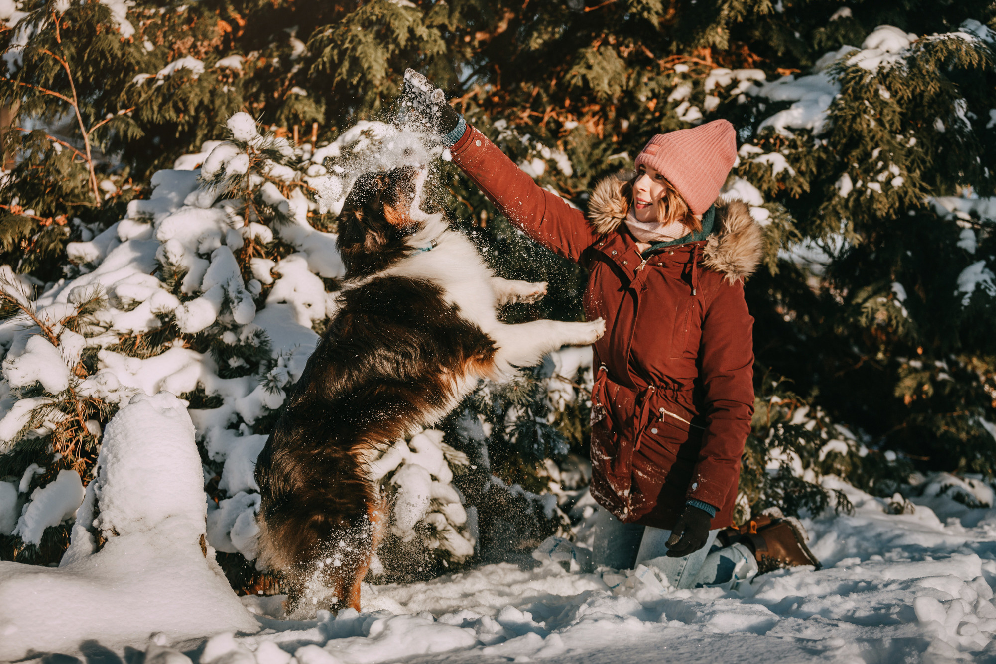 Анна и Чарли. Фотограф-анималист Елена Радченко, Москва