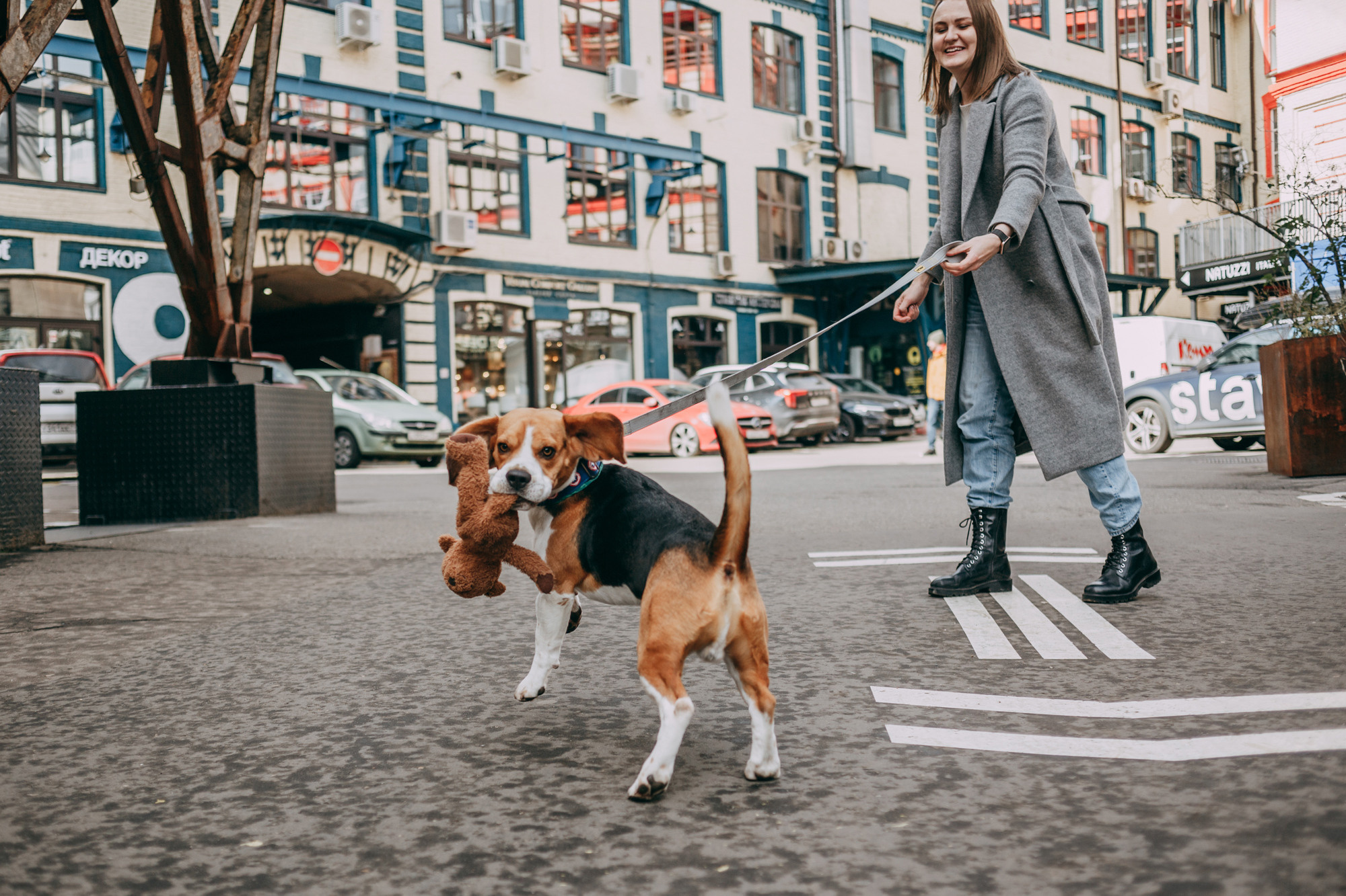 Марина и Дэй. Фотограф-анималист Елена Радченко, Москва