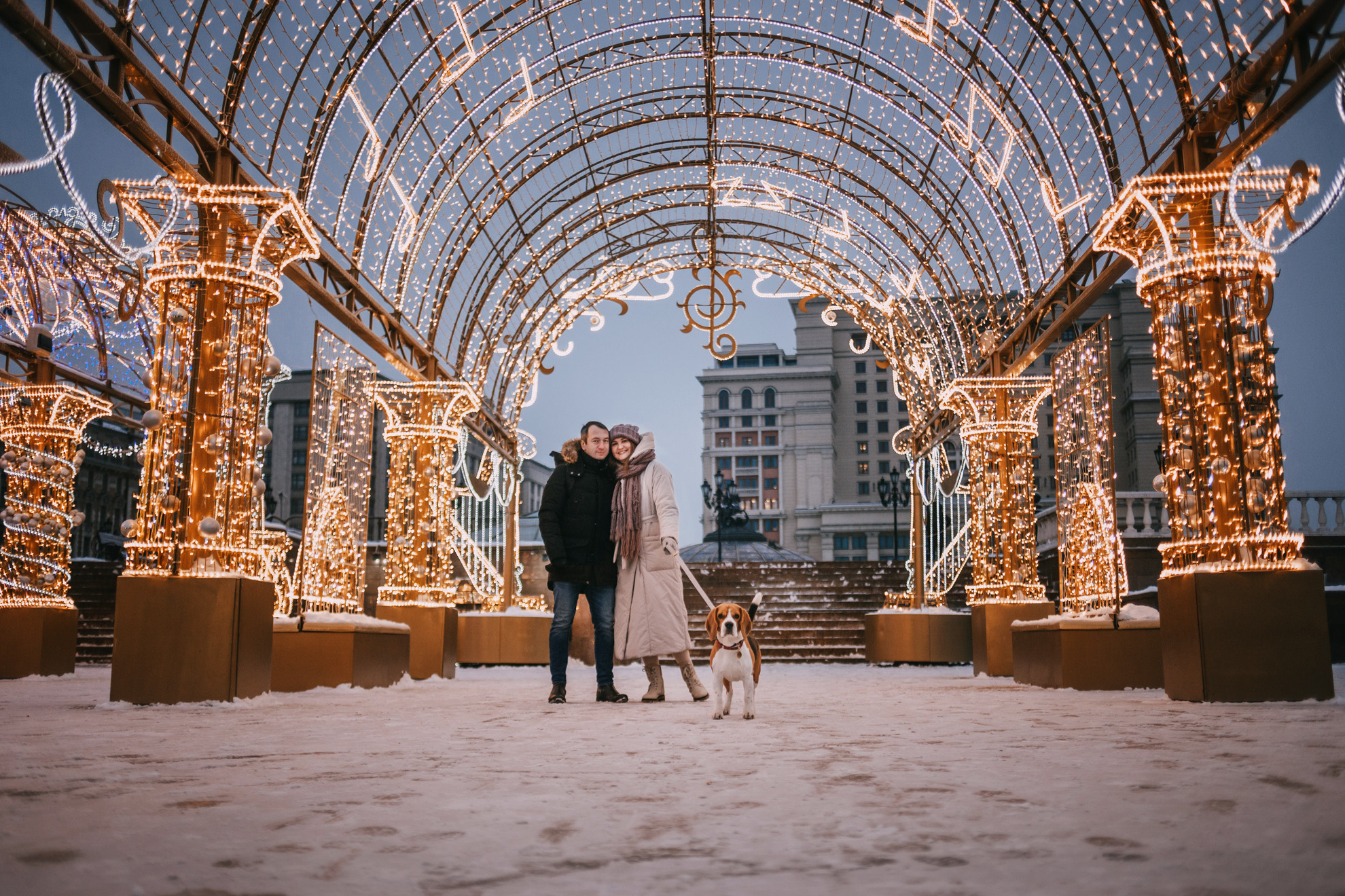 Марина и Дэй. Фотограф-анималист Елена Радченко, Москва