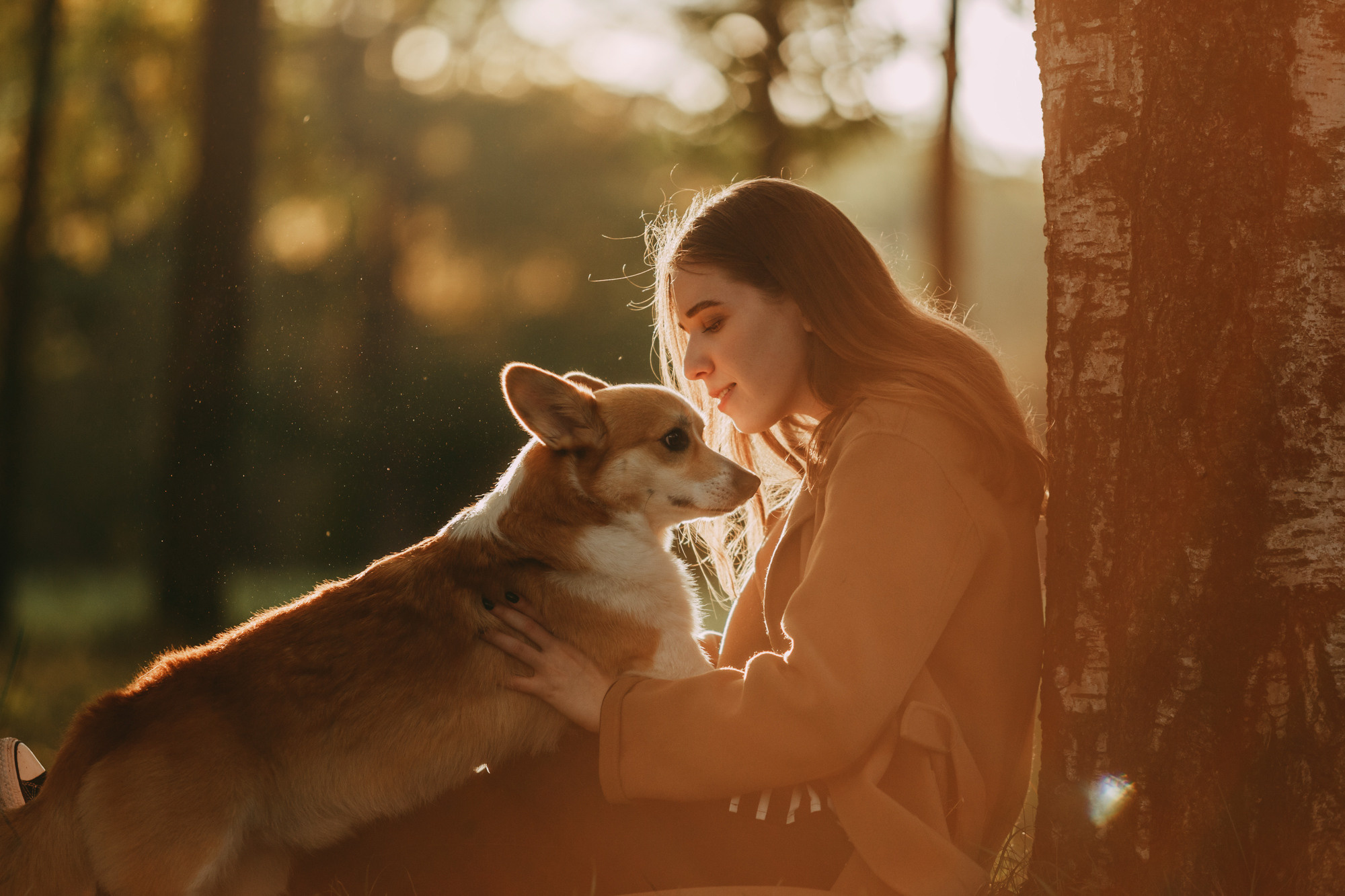 Настя и Пумба. Фотограф-анималист Елена Радченко, Москва