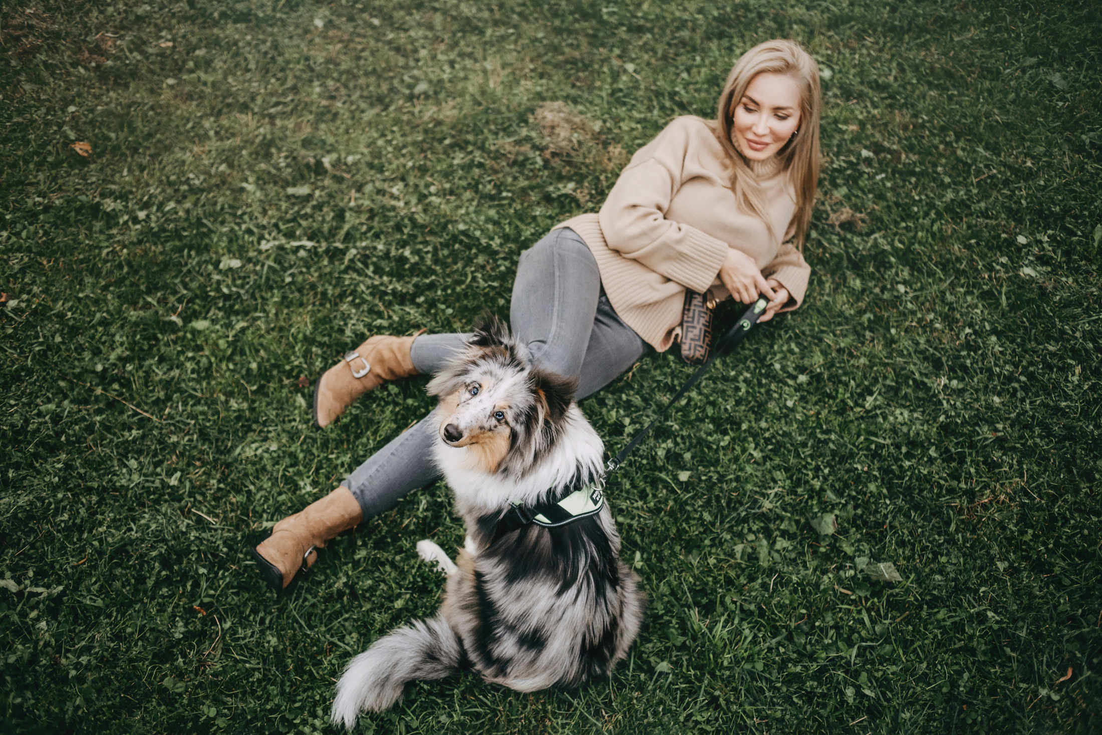 Катя и Соломон. Фотограф-анималист Елена Радченко, Москва