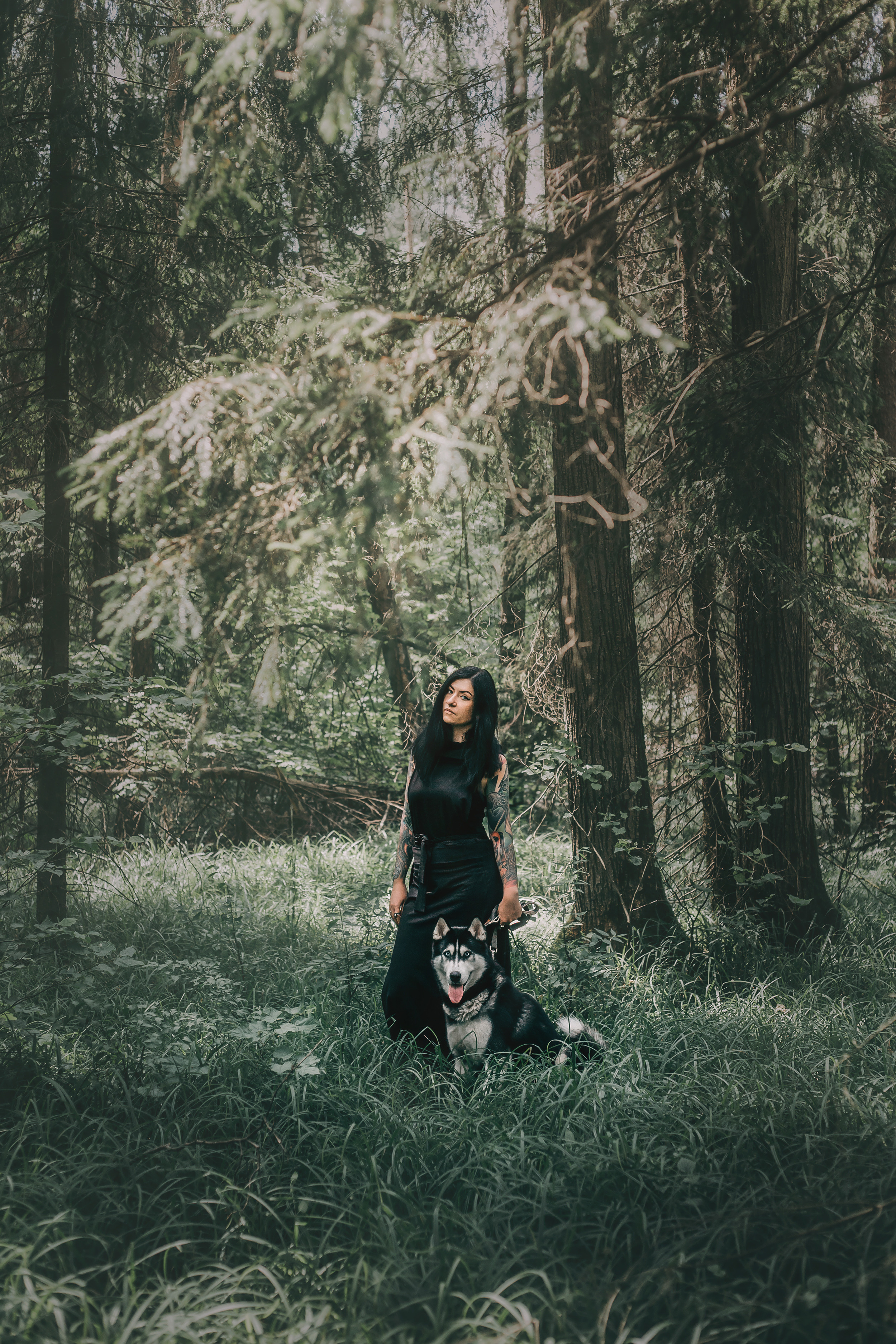 Настя и Норд. Фотограф-анималист Елена Радченко, Москва