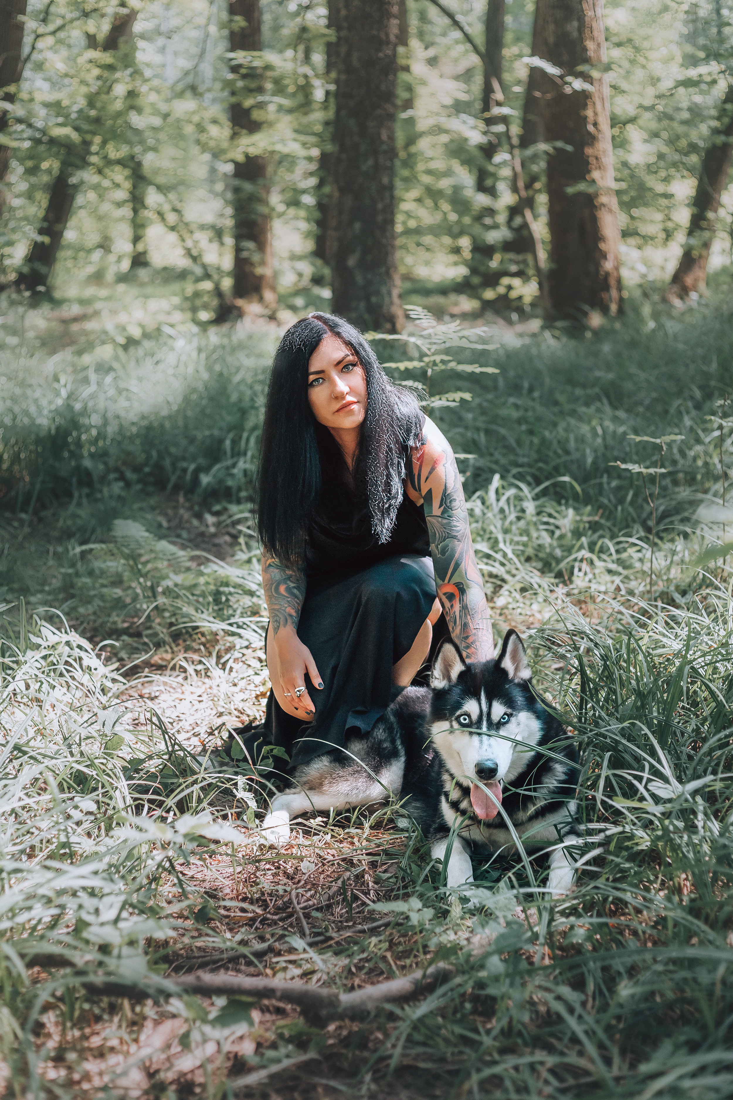 Настя и Норд. Фотограф-анималист Елена Радченко, Москва