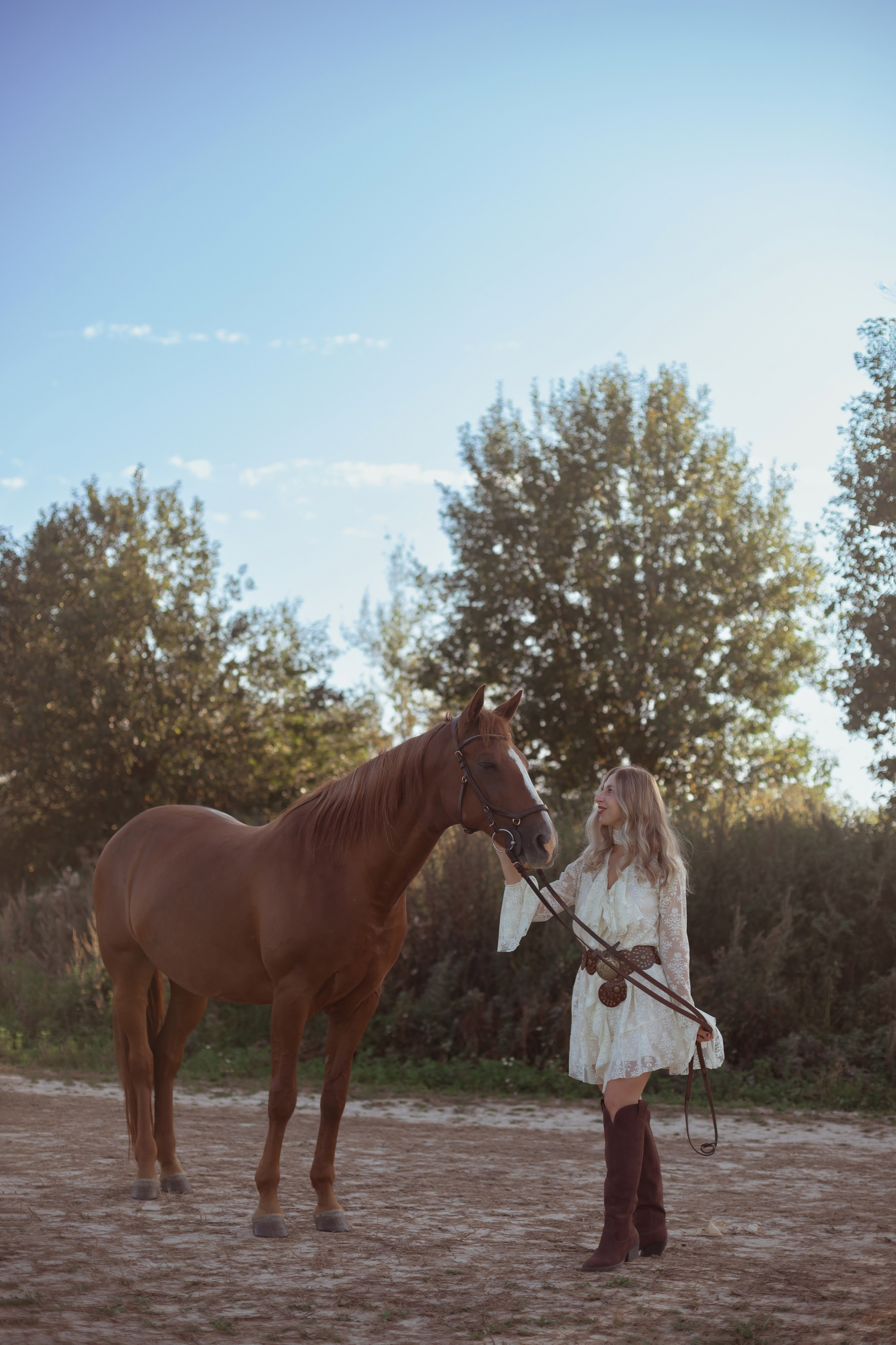 Съемка Елизавета с лошадьми. Фотограф Калуга