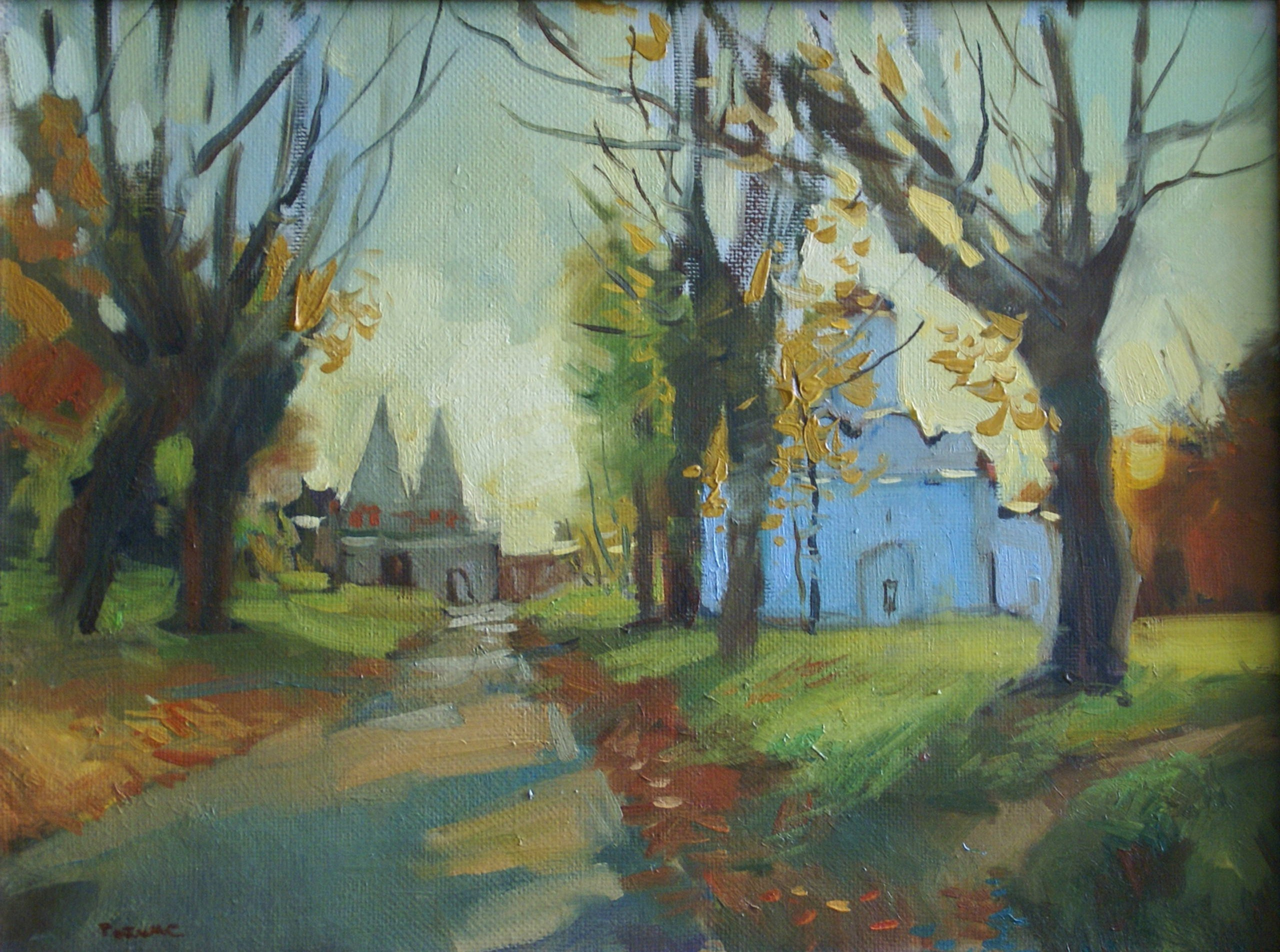 Этюды. Paintings by the artist Sergey Ratchin