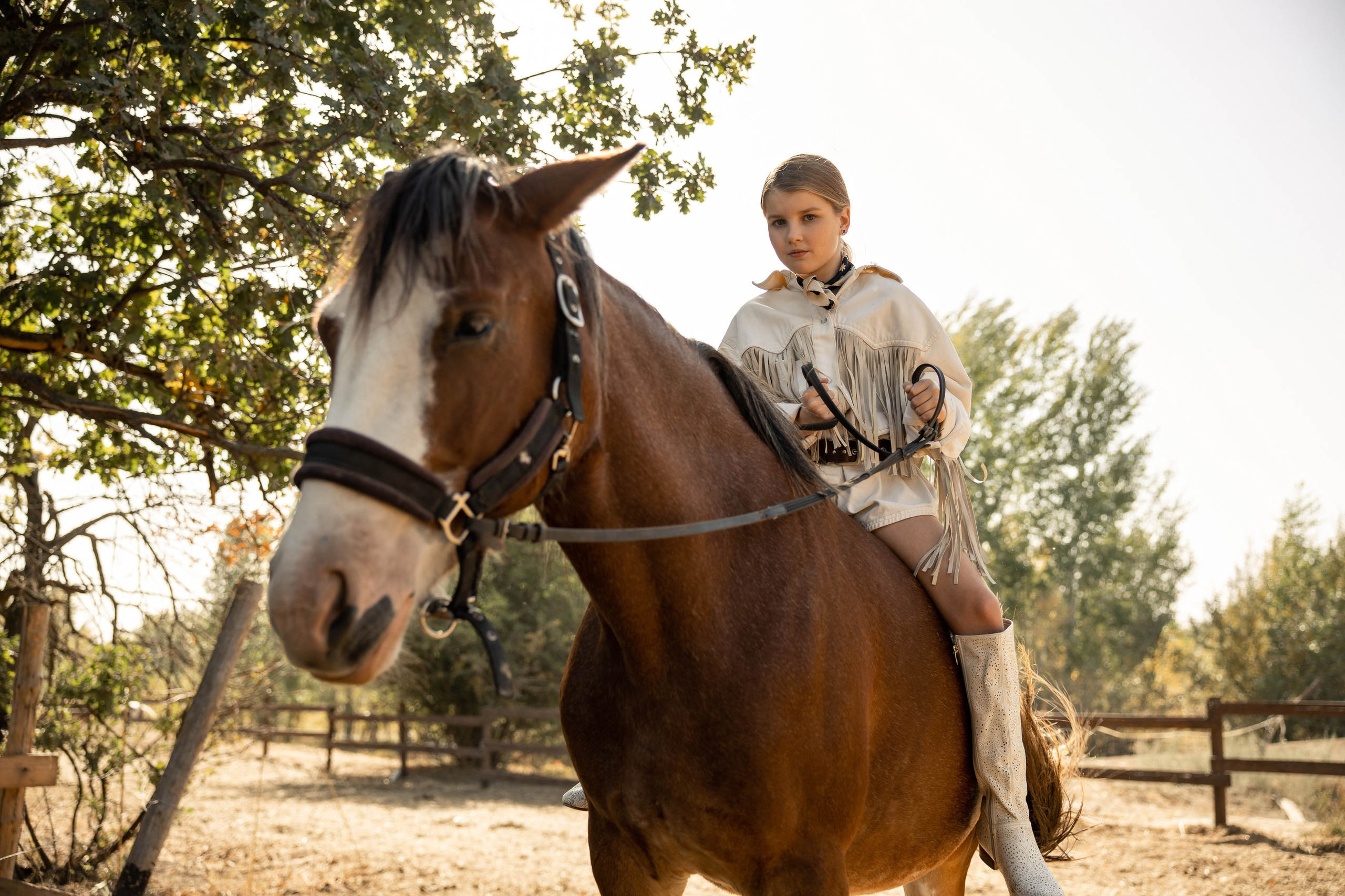 Съёмка с лошадьми. Конный клуб «Карсар». Татьяна Мирзоян