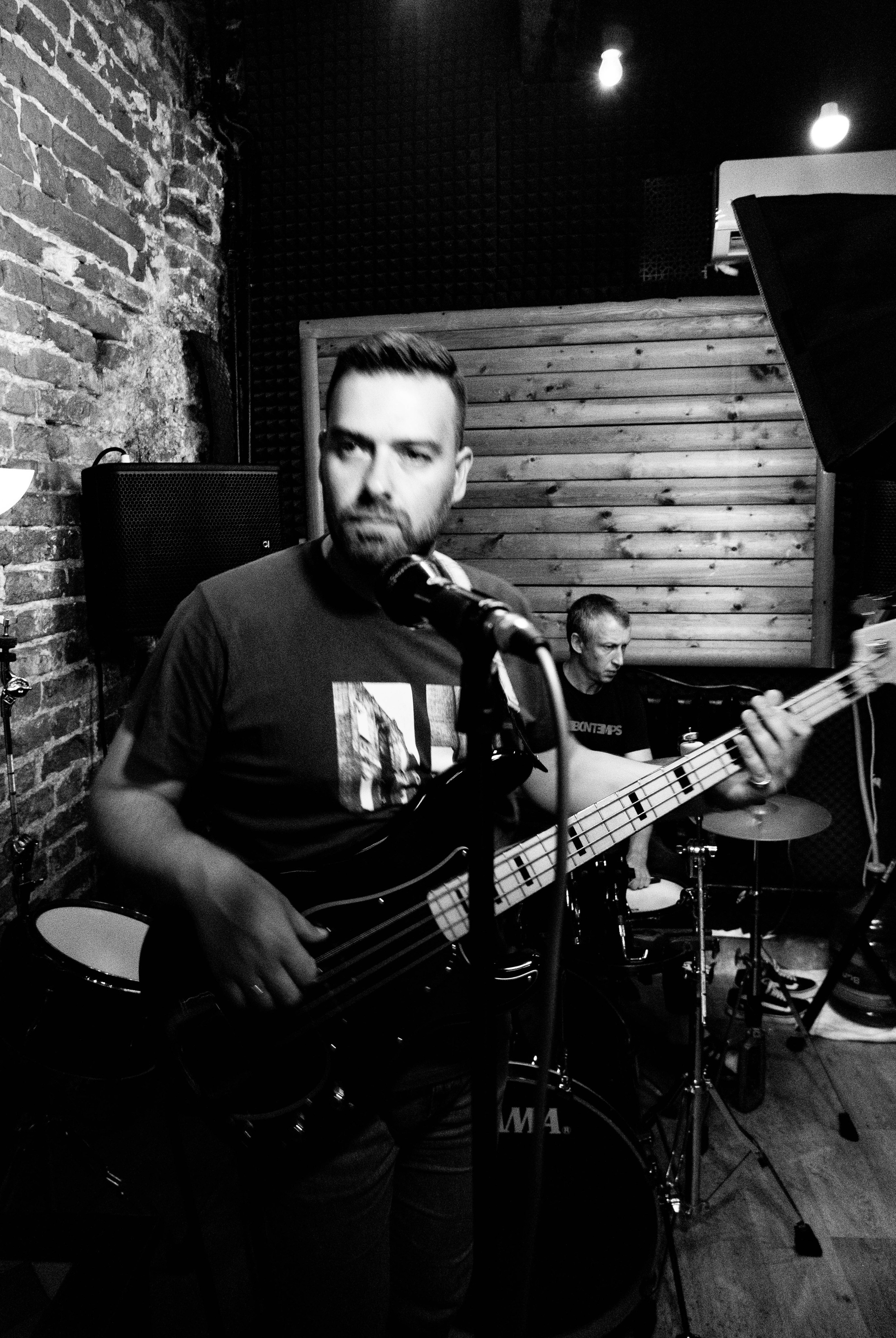 Фото репетиции группы Ридингер. Фотограф и видеограф Апокина Мария Москва