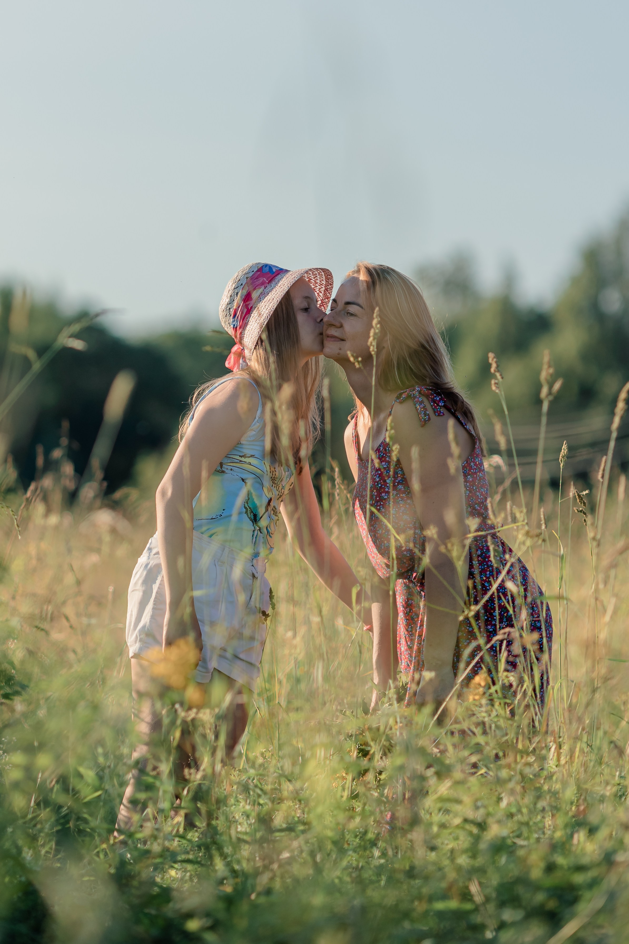 Семейная фотосессия на закате. Ирина Носова - семейный и детский фотограф