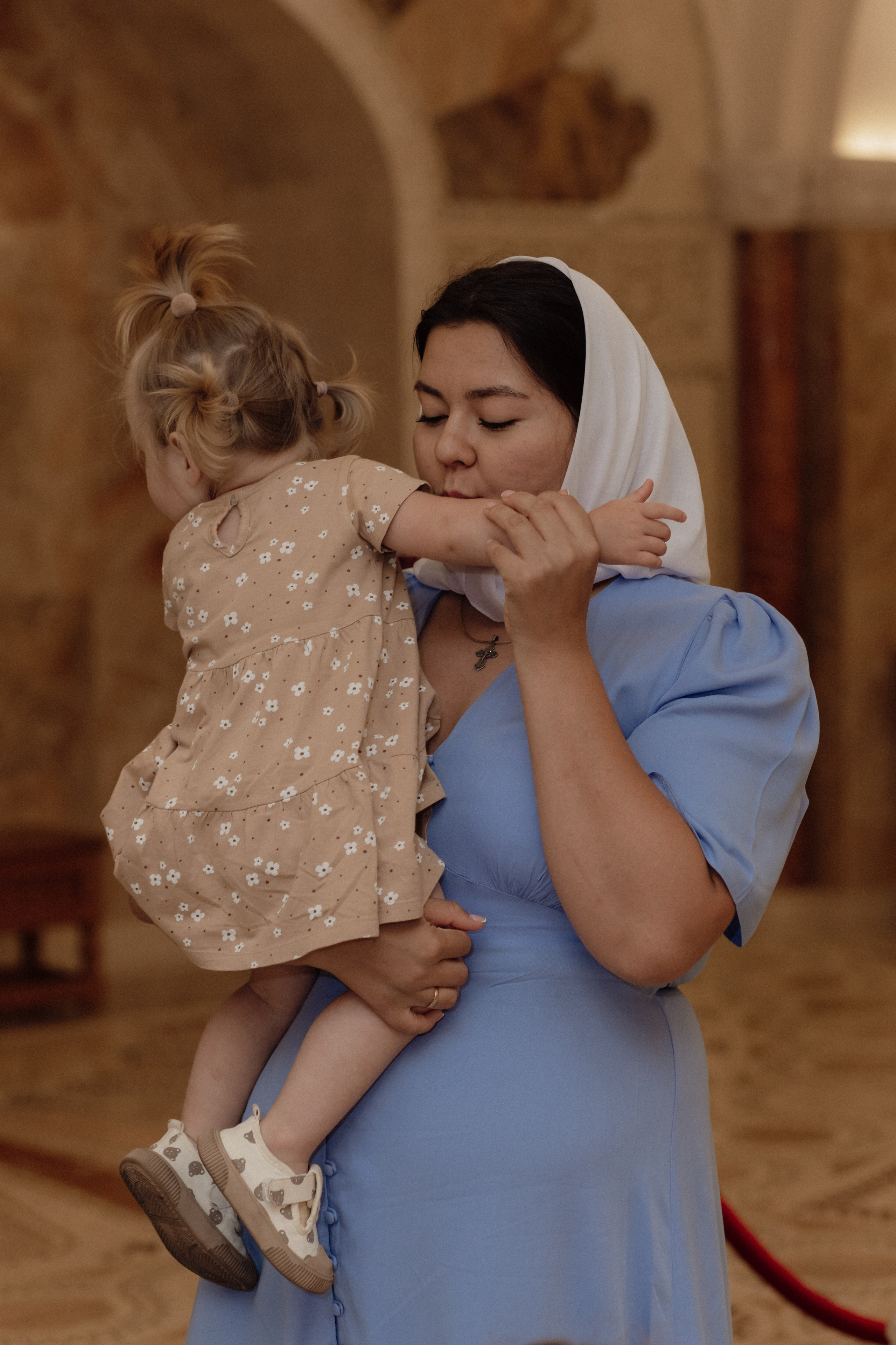 Крещение Киры. Семейный и свадебный фотограф в Челябинске Мария Леонтьева