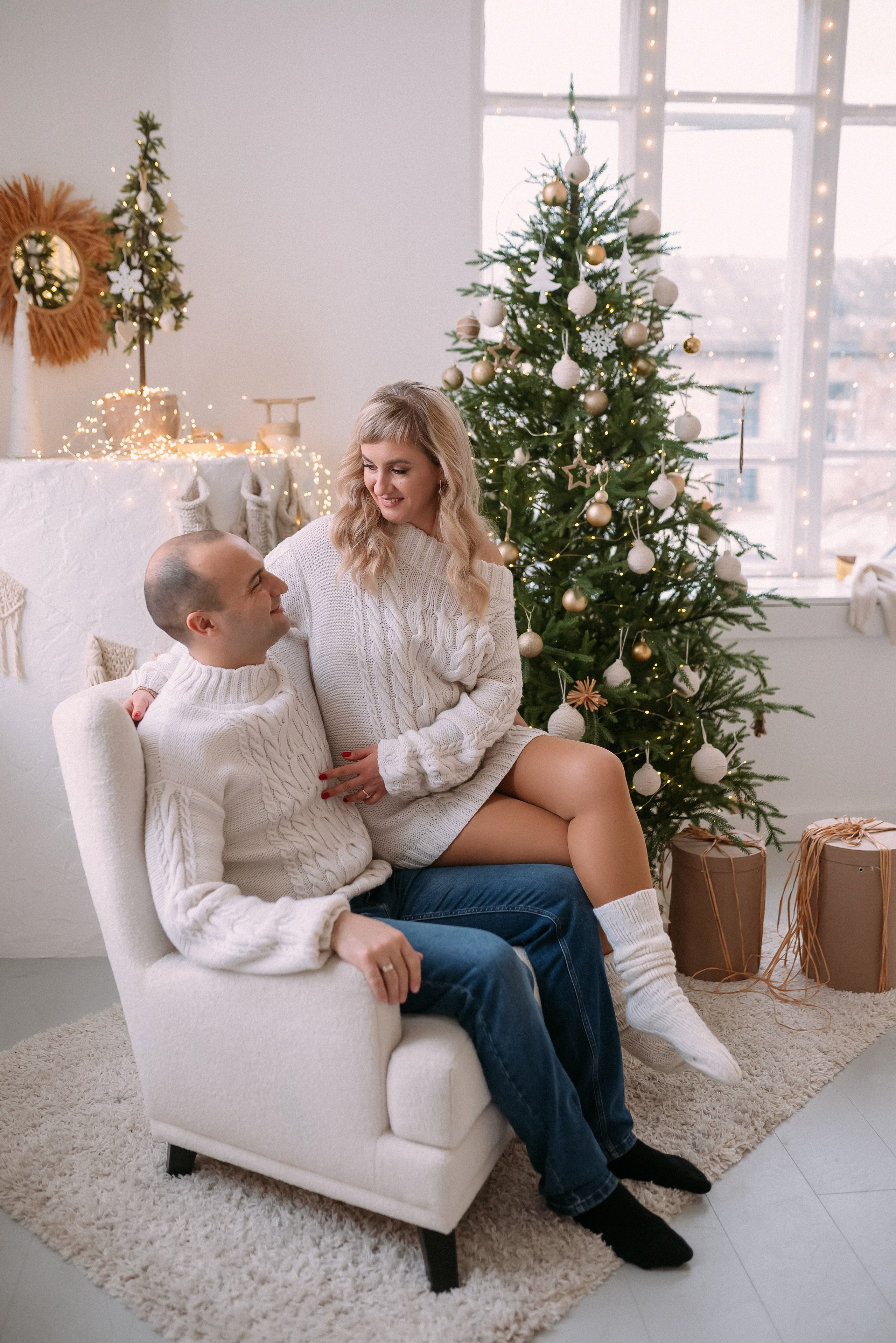 Семейная новогодняя съёмка. Свадебный и семейный фотограф в Симферополе Дарья Маркова