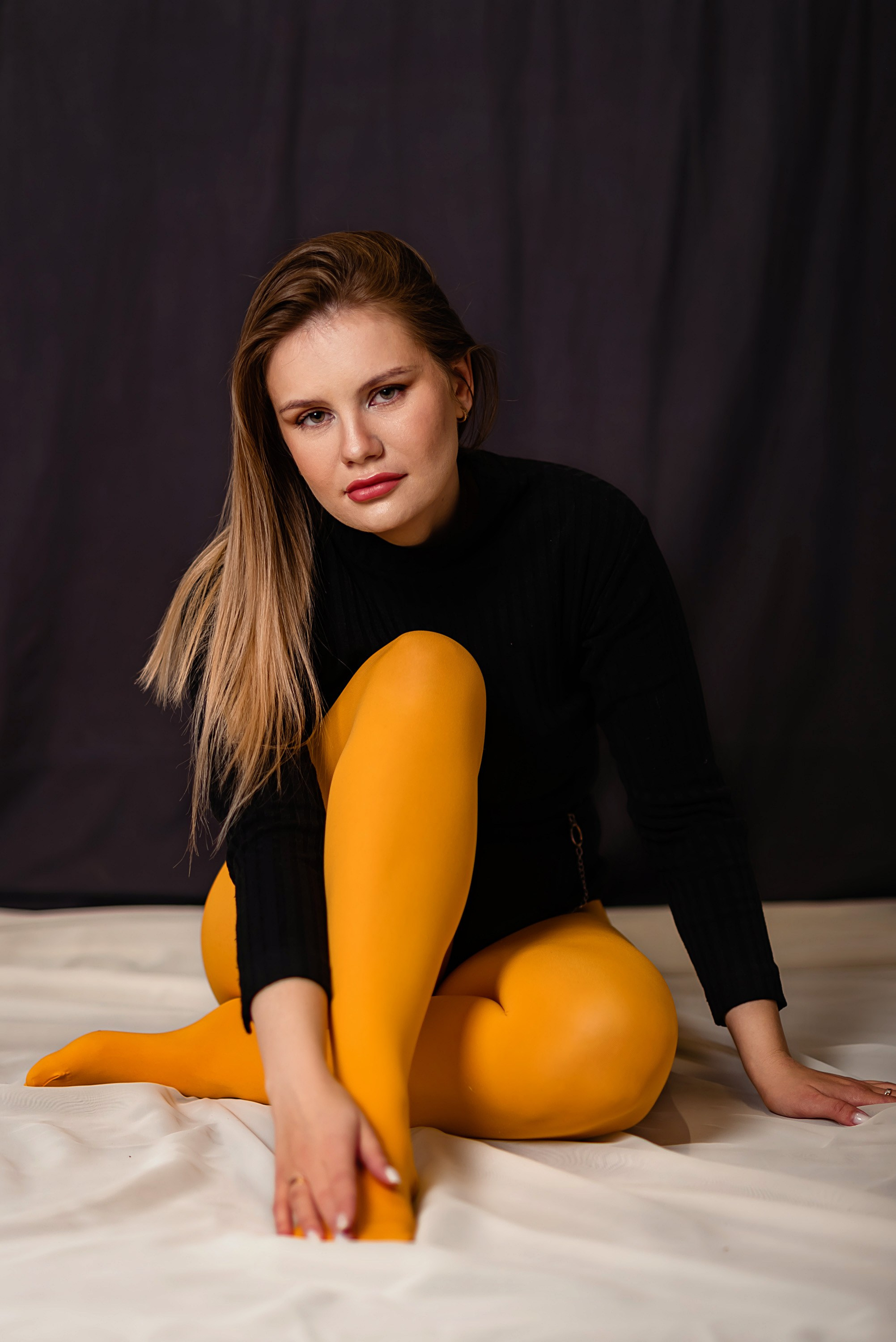 Съемка Алены в фотостудии. Фотограф Тула творческие фотосессии недорого Ольга Ромашина