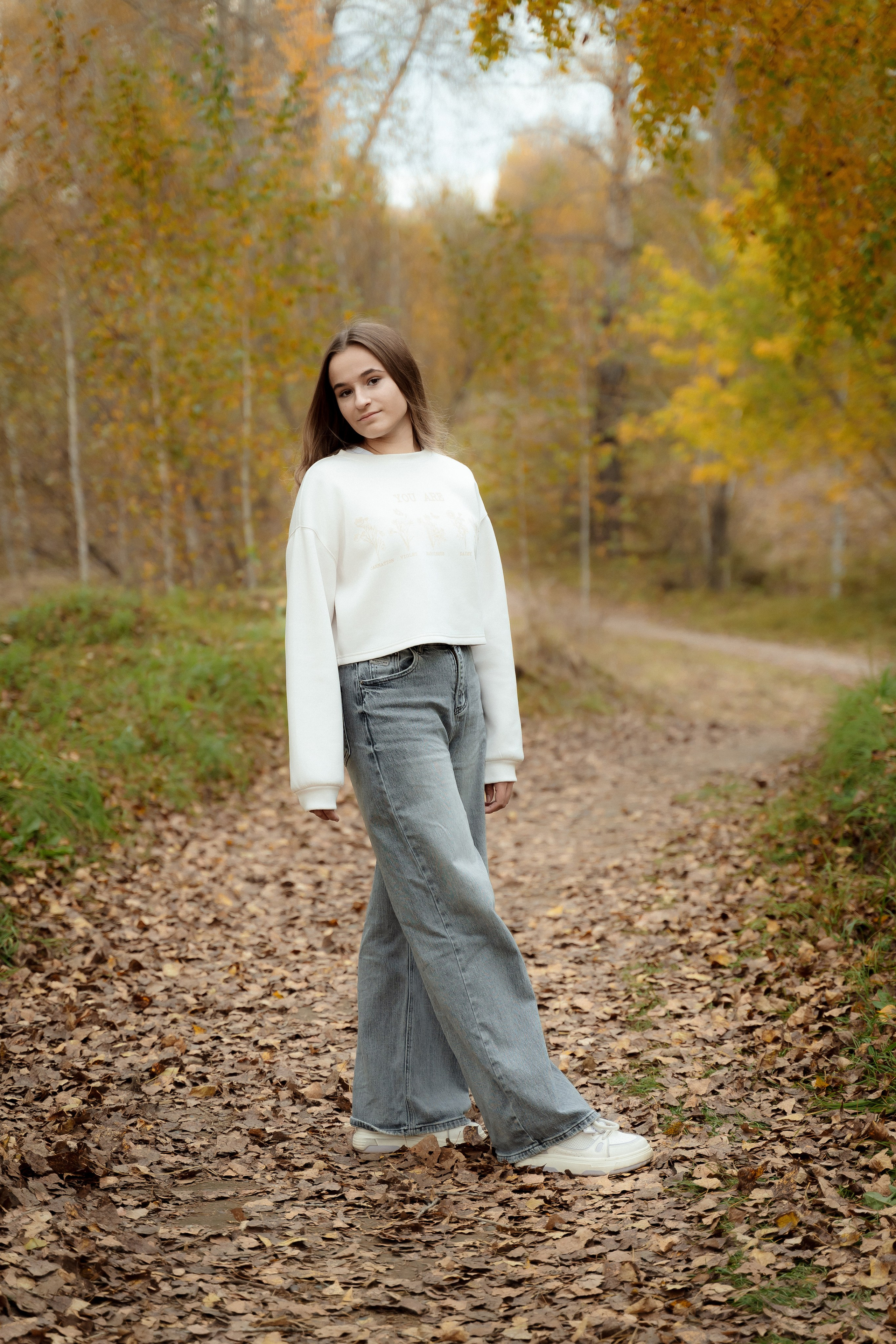 Фотосессия осенью в парке. 11 класс. Фотограф Ким Наталья в Красноярске