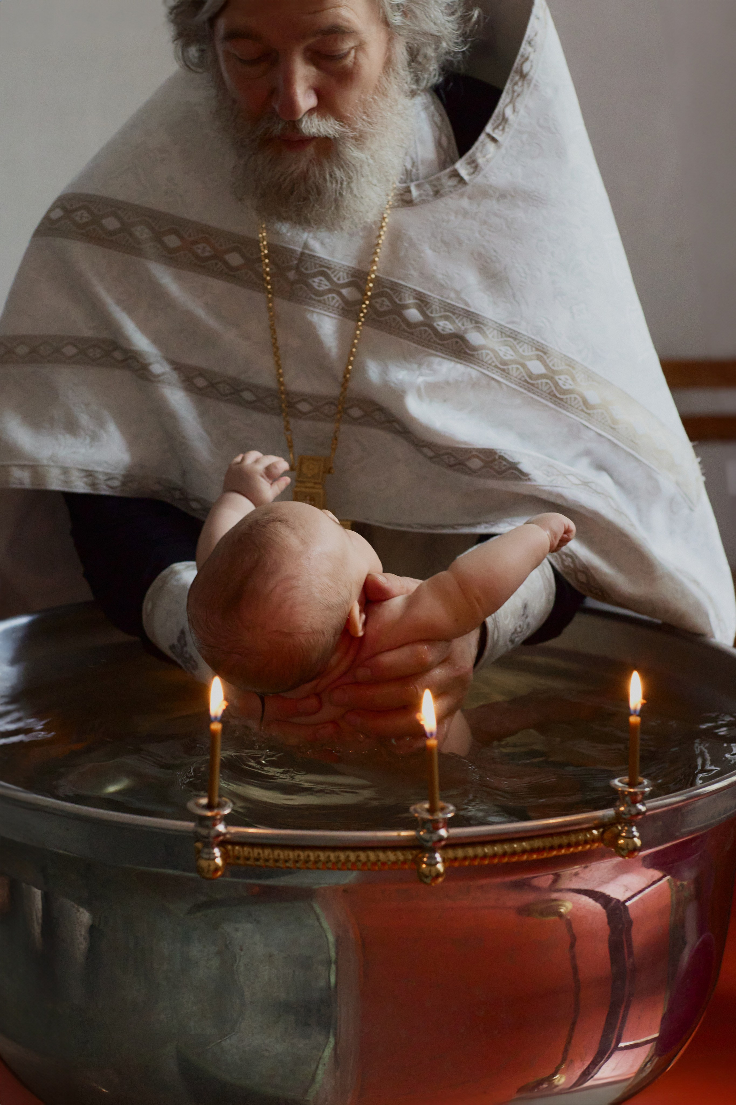 Крещение Анюты. Семейный фотограф в Москве Вера Гук